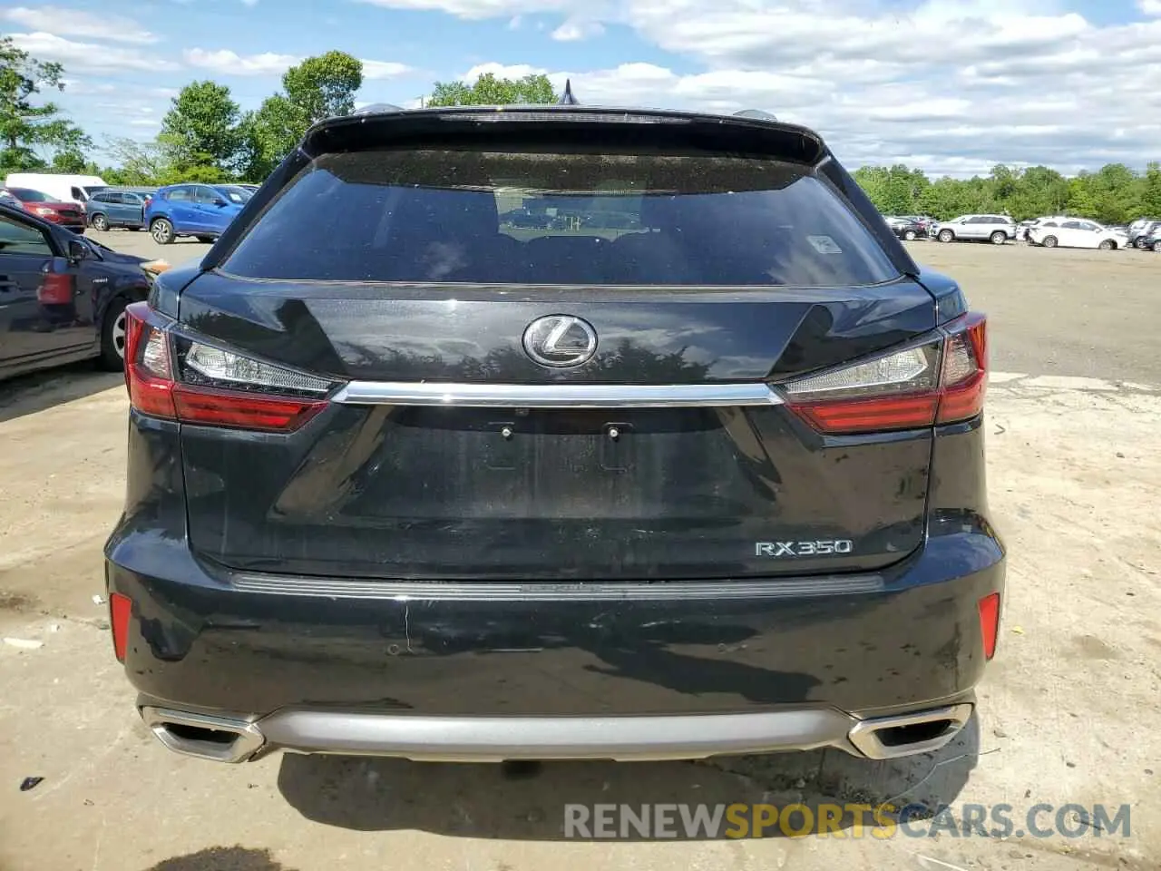 6 Photograph of a damaged car 2T2BZMCA6KC190496 LEXUS RX350 2019