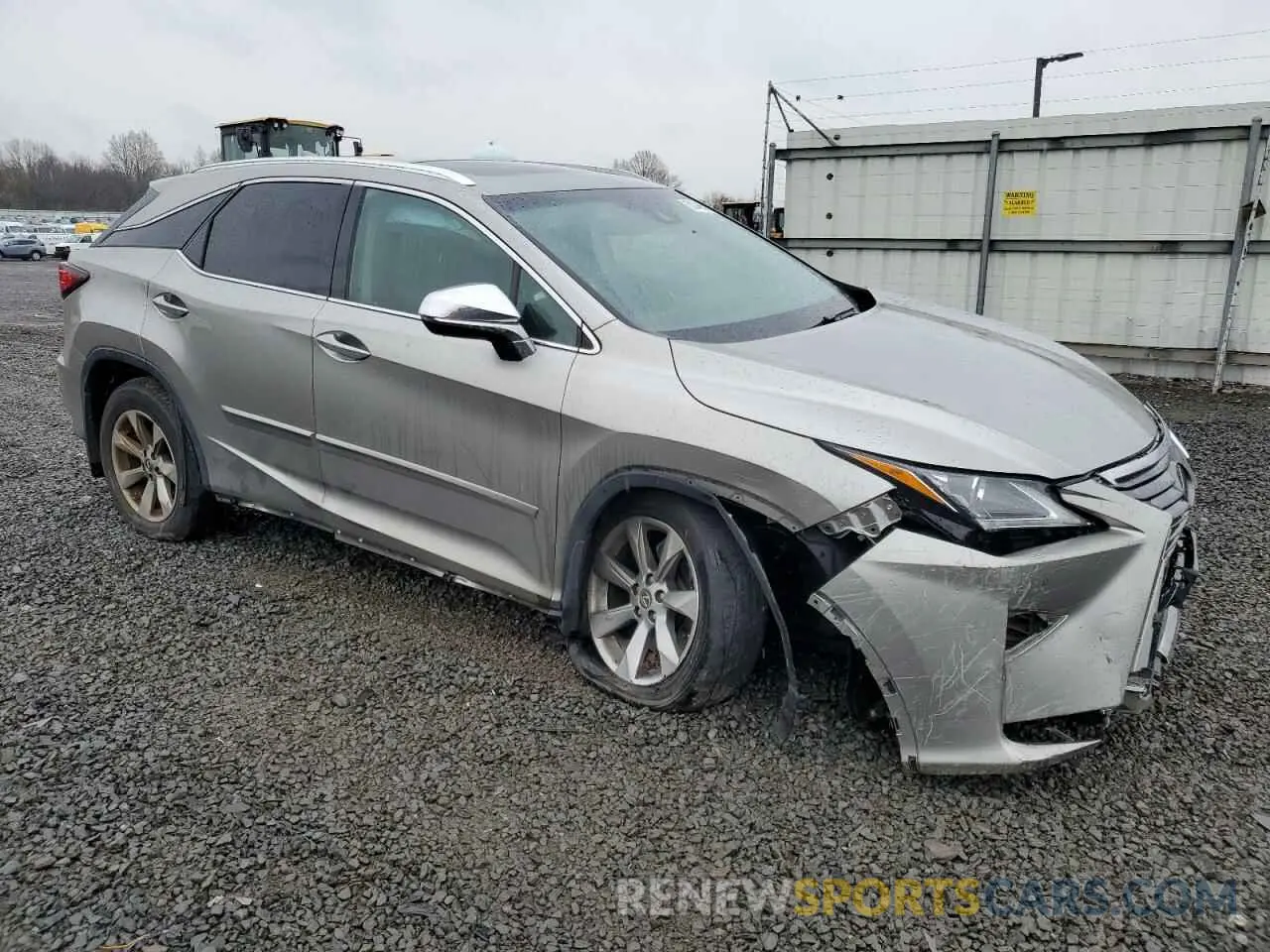 4 Фотография поврежденного автомобиля 2T2BZMCA6KC190515 LEXUS RX350 2019