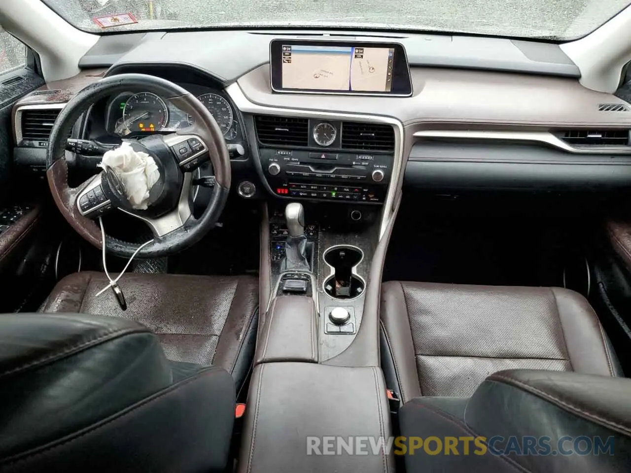 8 Фотография поврежденного автомобиля 2T2BZMCA6KC190515 LEXUS RX350 2019