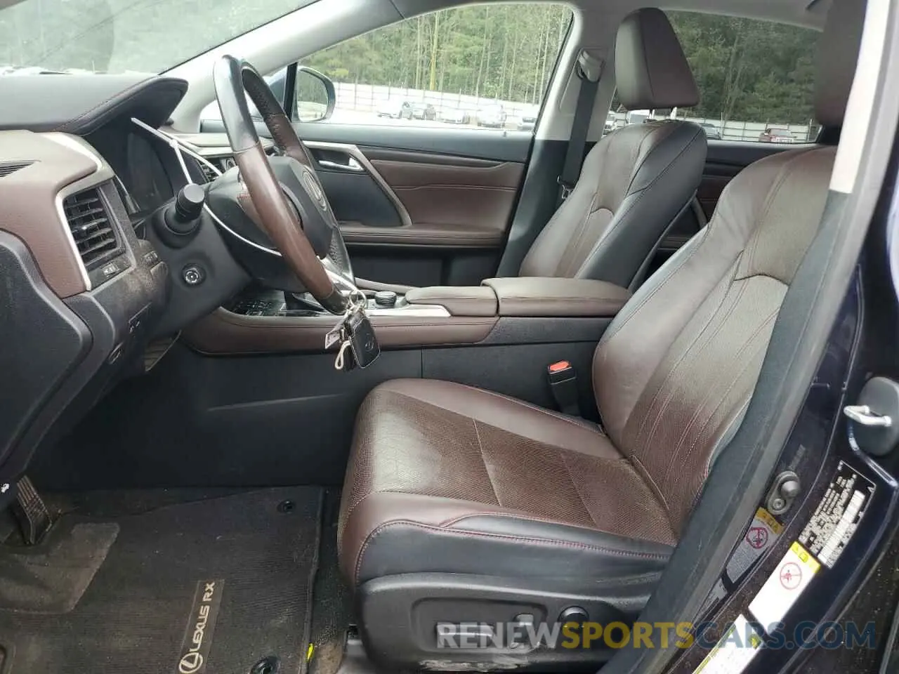 7 Photograph of a damaged car 2T2BZMCA6KC205031 LEXUS RX350 2019
