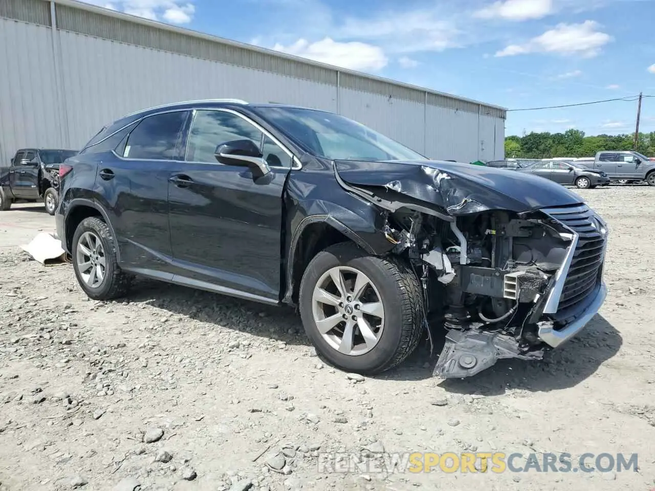 4 Photograph of a damaged car 2T2BZMCA7KC182617 LEXUS RX350 2019