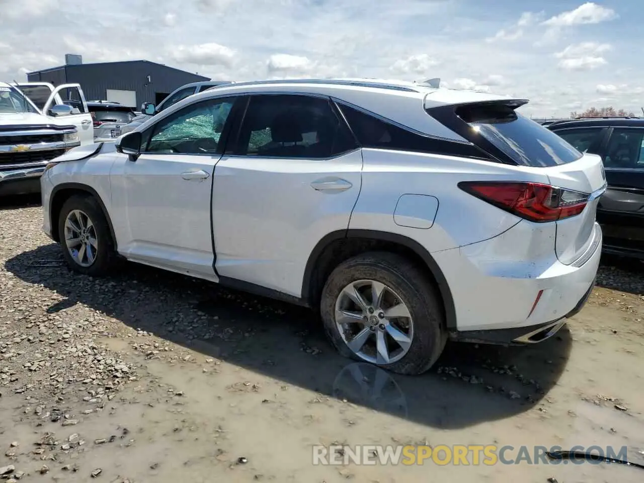 2 Фотография поврежденного автомобиля 2T2BZMCA7KC183590 LEXUS RX350 2019