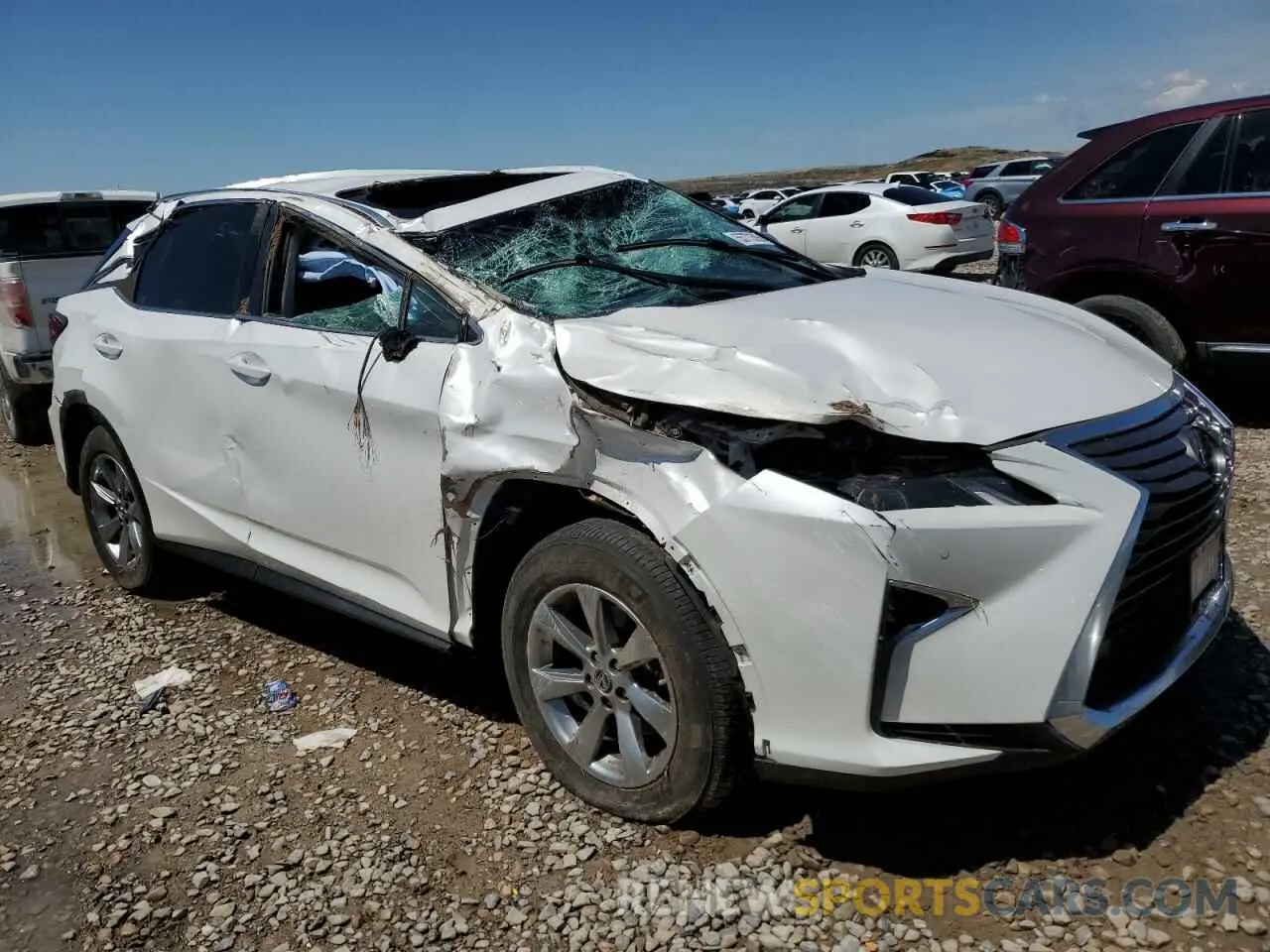 4 Фотография поврежденного автомобиля 2T2BZMCA7KC183590 LEXUS RX350 2019