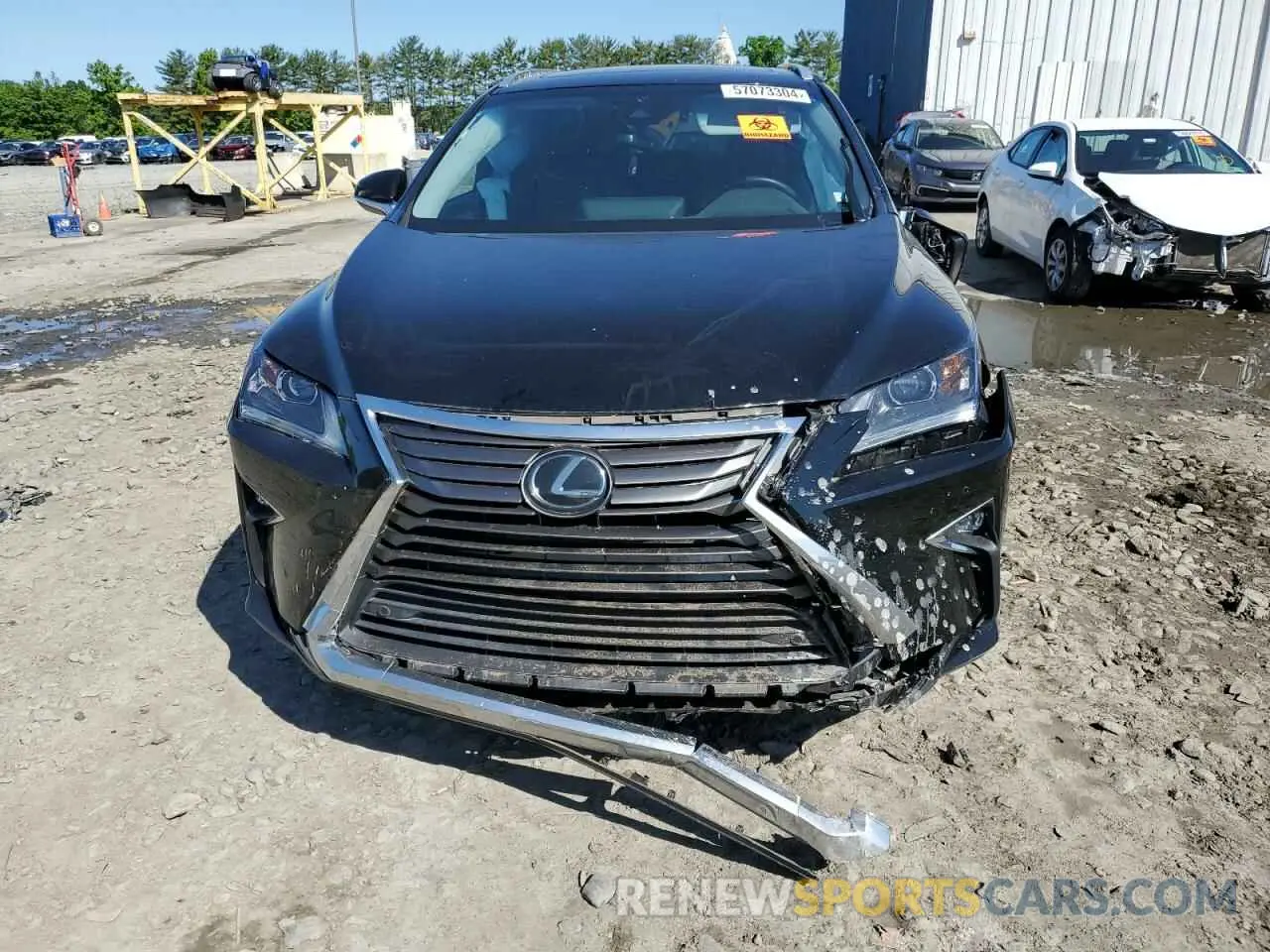 5 Фотография поврежденного автомобиля 2T2BZMCA7KC188529 LEXUS RX350 2019