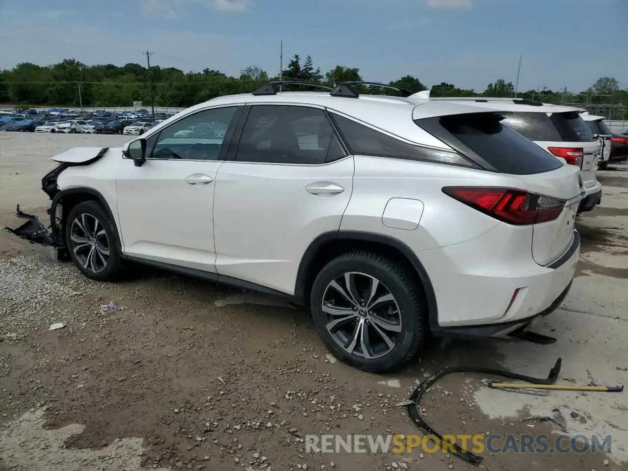 2 Фотография поврежденного автомобиля 2T2BZMCA8KC171500 LEXUS RX350 2019