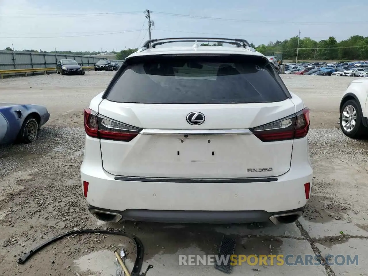 6 Фотография поврежденного автомобиля 2T2BZMCA8KC171500 LEXUS RX350 2019