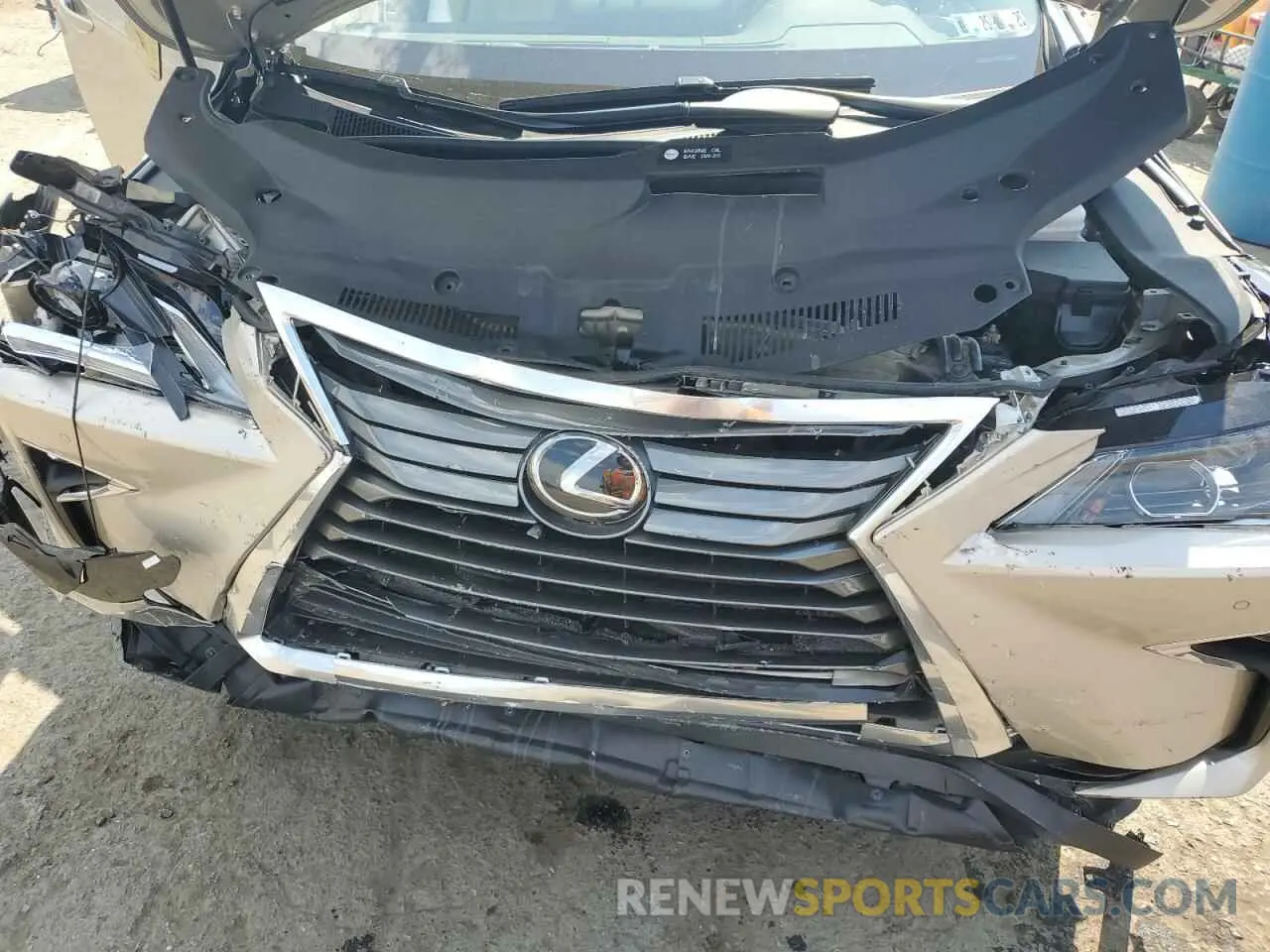 11 Фотография поврежденного автомобиля 2T2BZMCA8KC178270 LEXUS RX350 2019