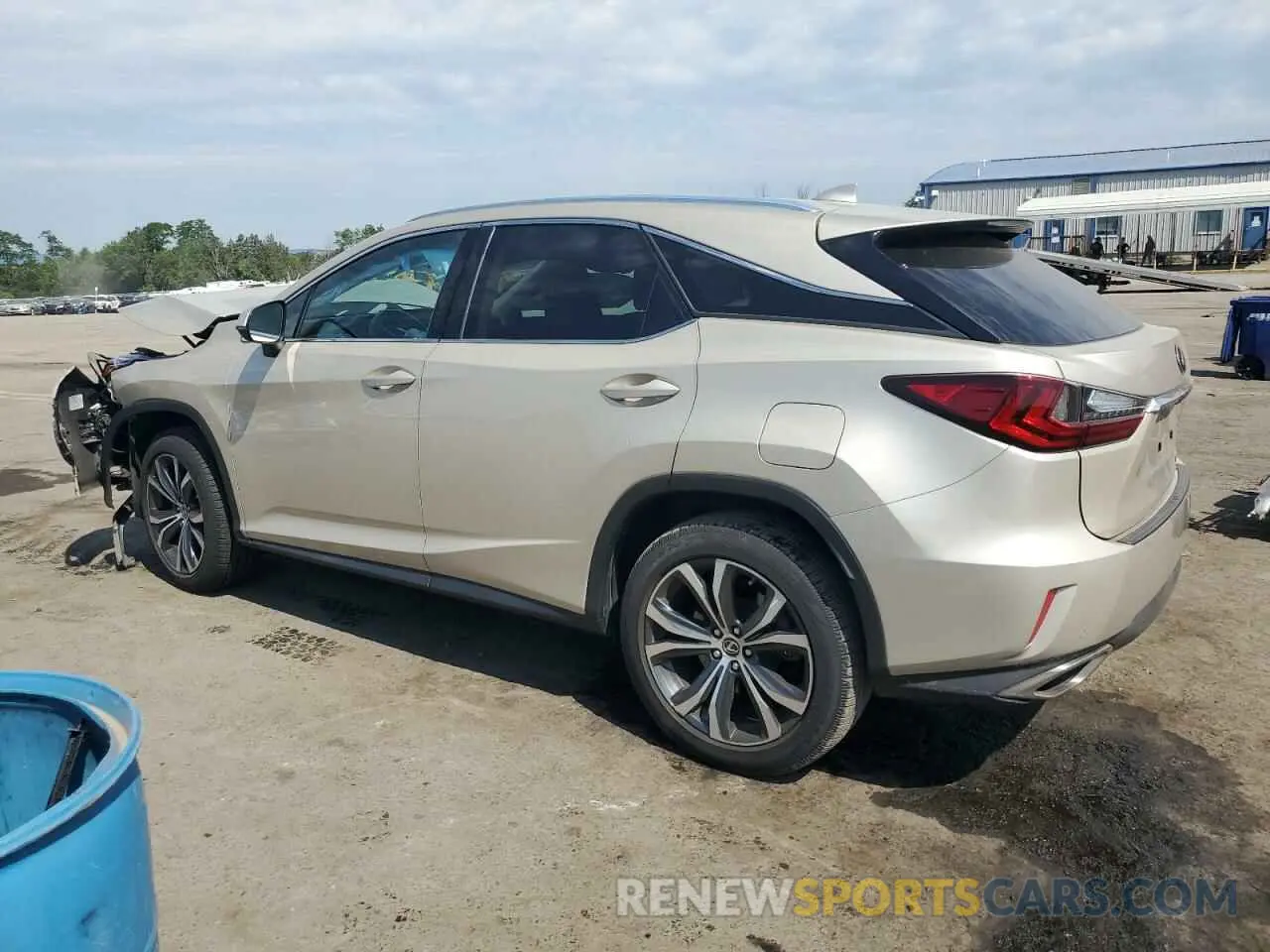 2 Фотография поврежденного автомобиля 2T2BZMCA8KC178270 LEXUS RX350 2019