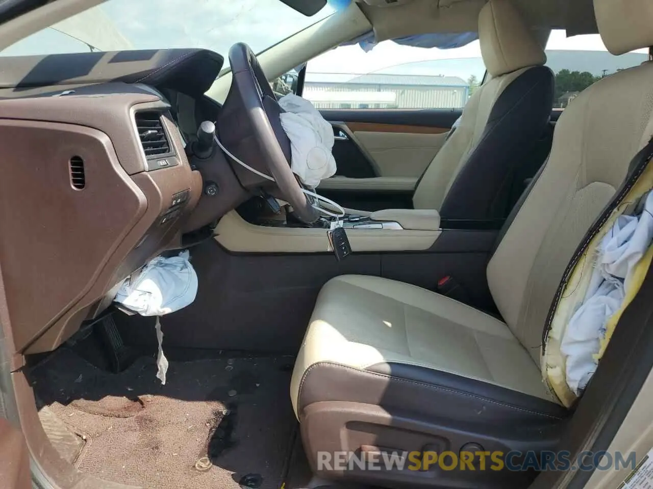 7 Фотография поврежденного автомобиля 2T2BZMCA8KC178270 LEXUS RX350 2019