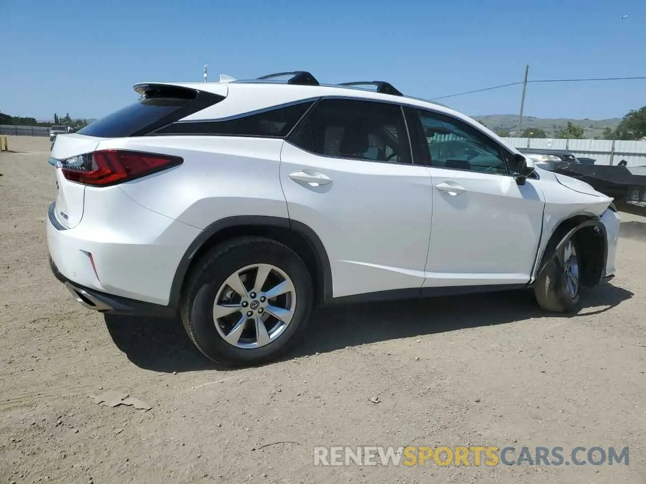 3 Photograph of a damaged car 2T2BZMCA8KC180195 LEXUS RX350 2019