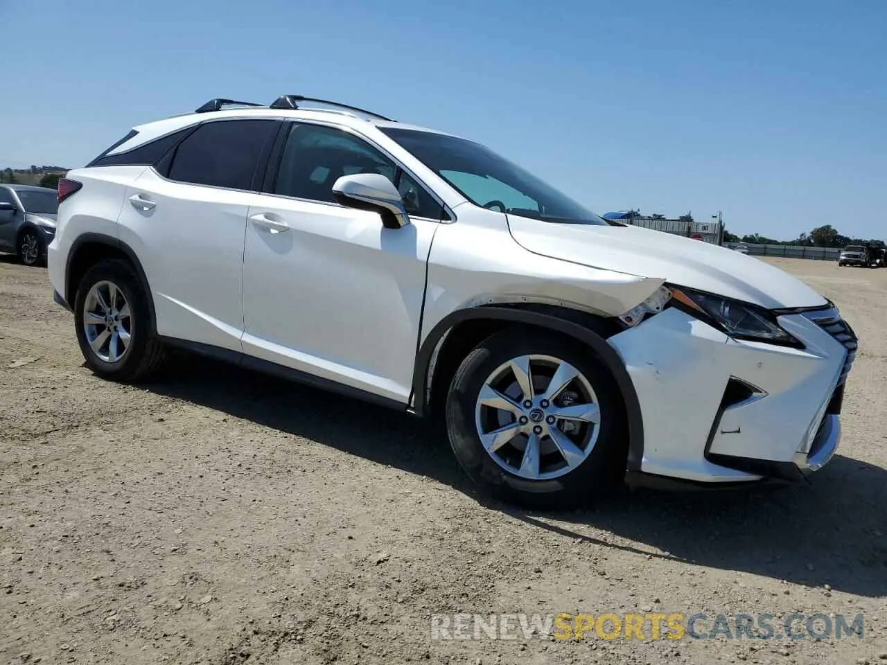 4 Photograph of a damaged car 2T2BZMCA8KC180195 LEXUS RX350 2019