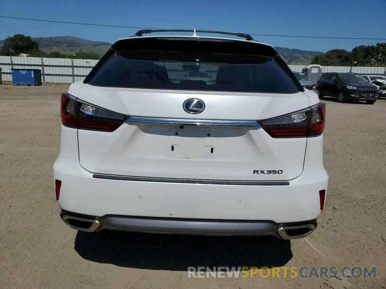 6 Photograph of a damaged car 2T2BZMCA8KC180195 LEXUS RX350 2019