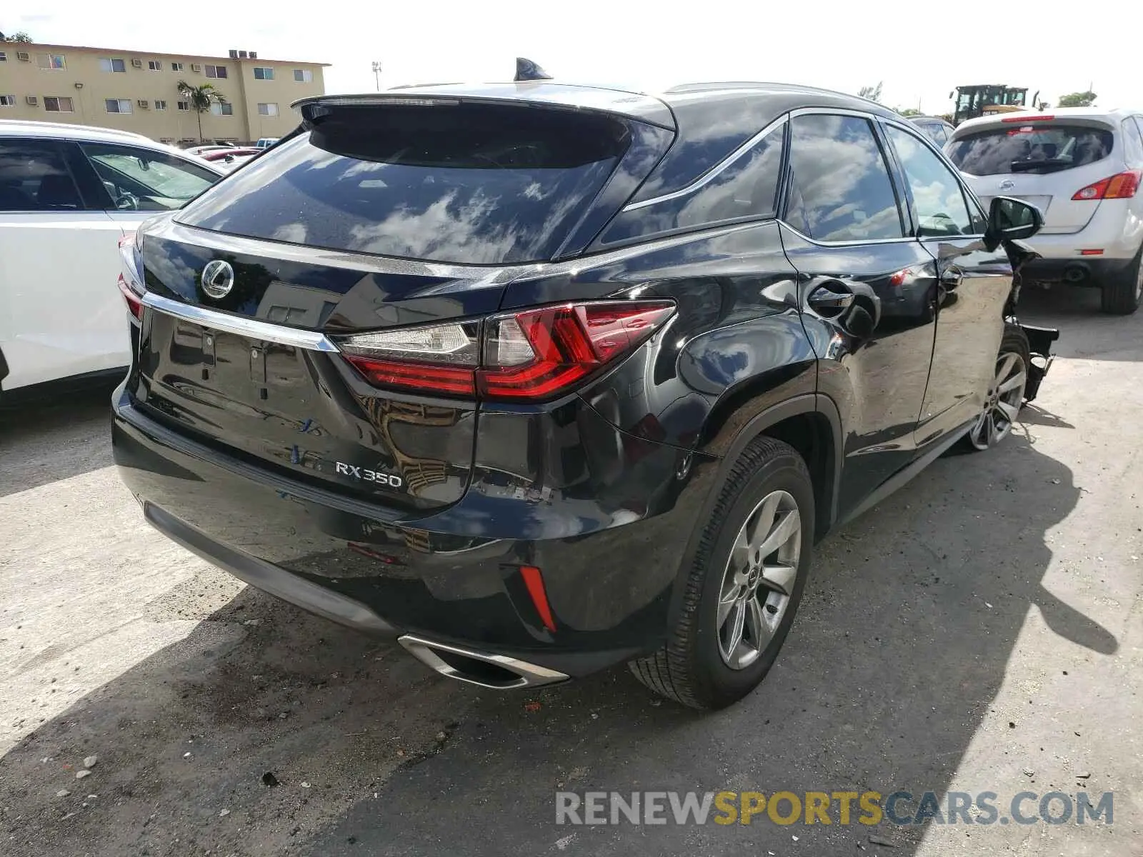 4 Photograph of a damaged car 2T2BZMCA8KC194176 LEXUS RX350 2019