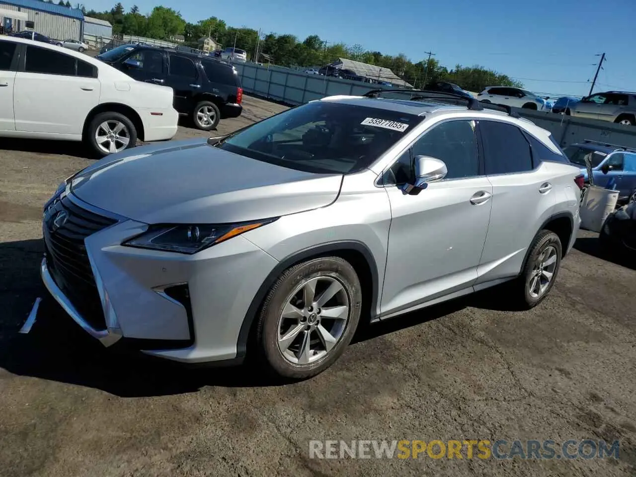 1 Фотография поврежденного автомобиля 2T2BZMCA9KC169741 LEXUS RX350 2019