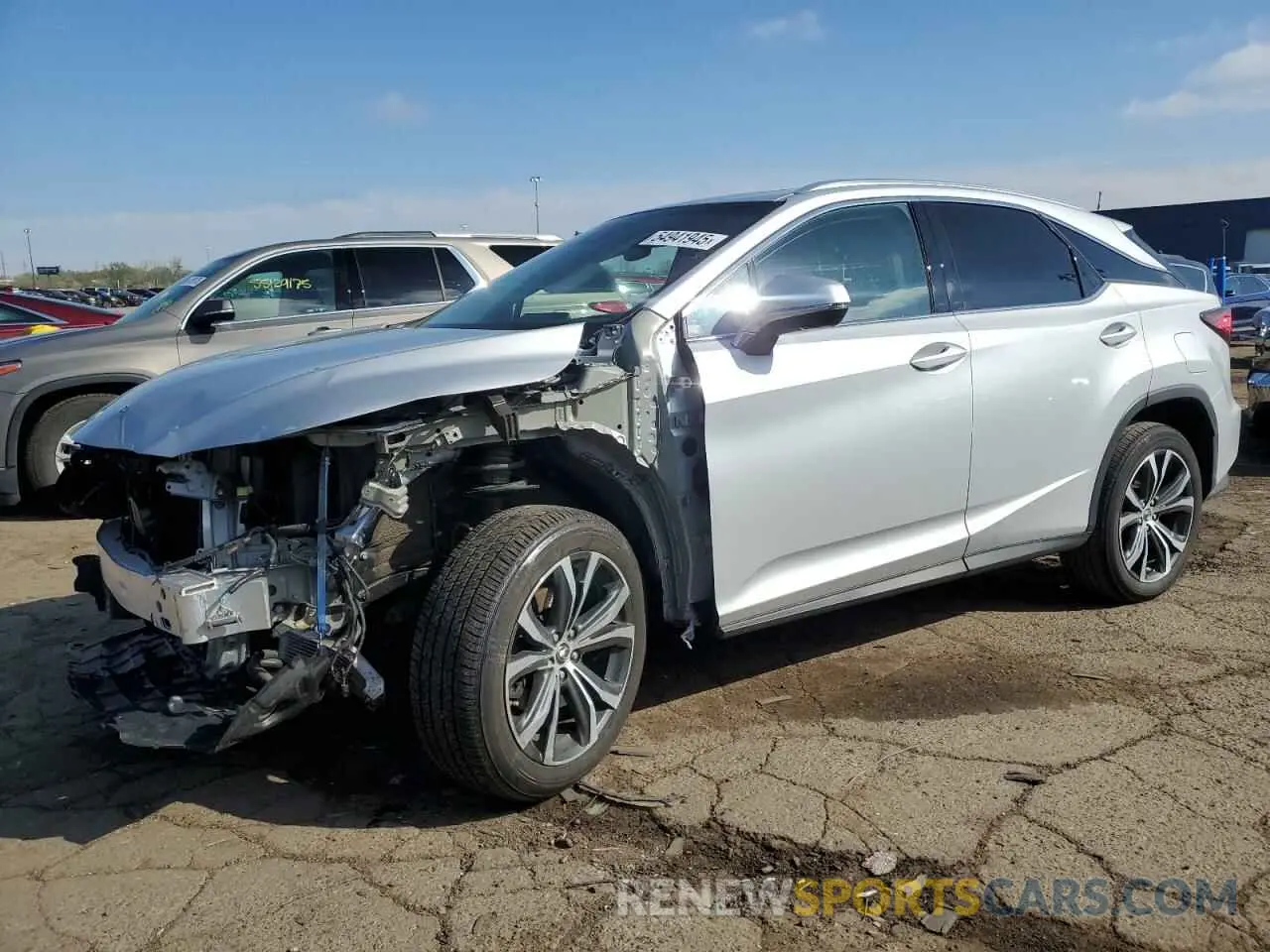 1 Фотография поврежденного автомобиля 2T2BZMCA9KC174289 LEXUS RX350 2019