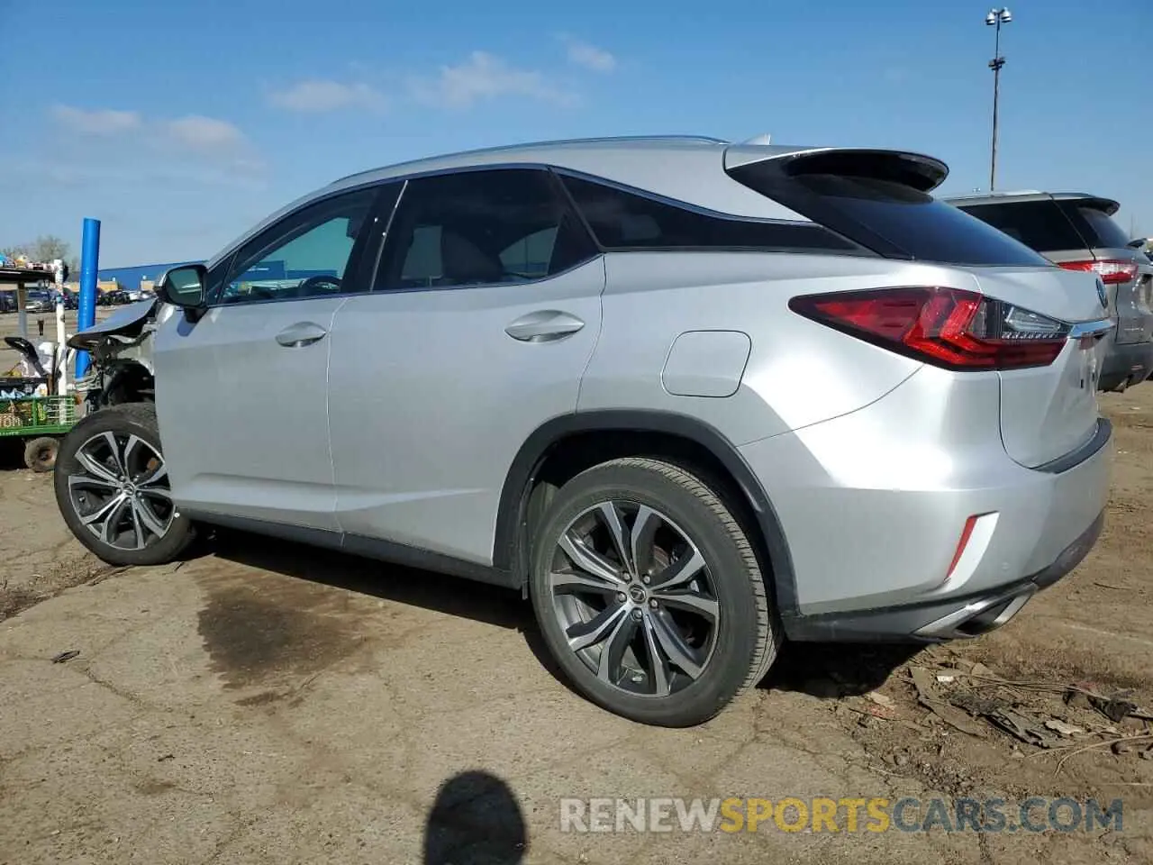 2 Фотография поврежденного автомобиля 2T2BZMCA9KC174289 LEXUS RX350 2019