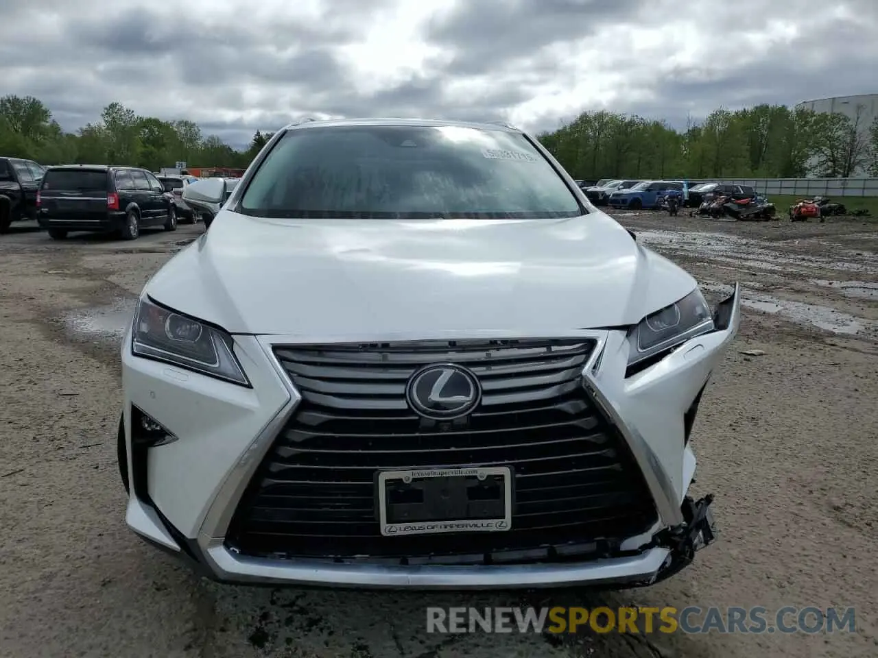 5 Фотография поврежденного автомобиля 2T2BZMCA9KC180173 LEXUS RX350 2019