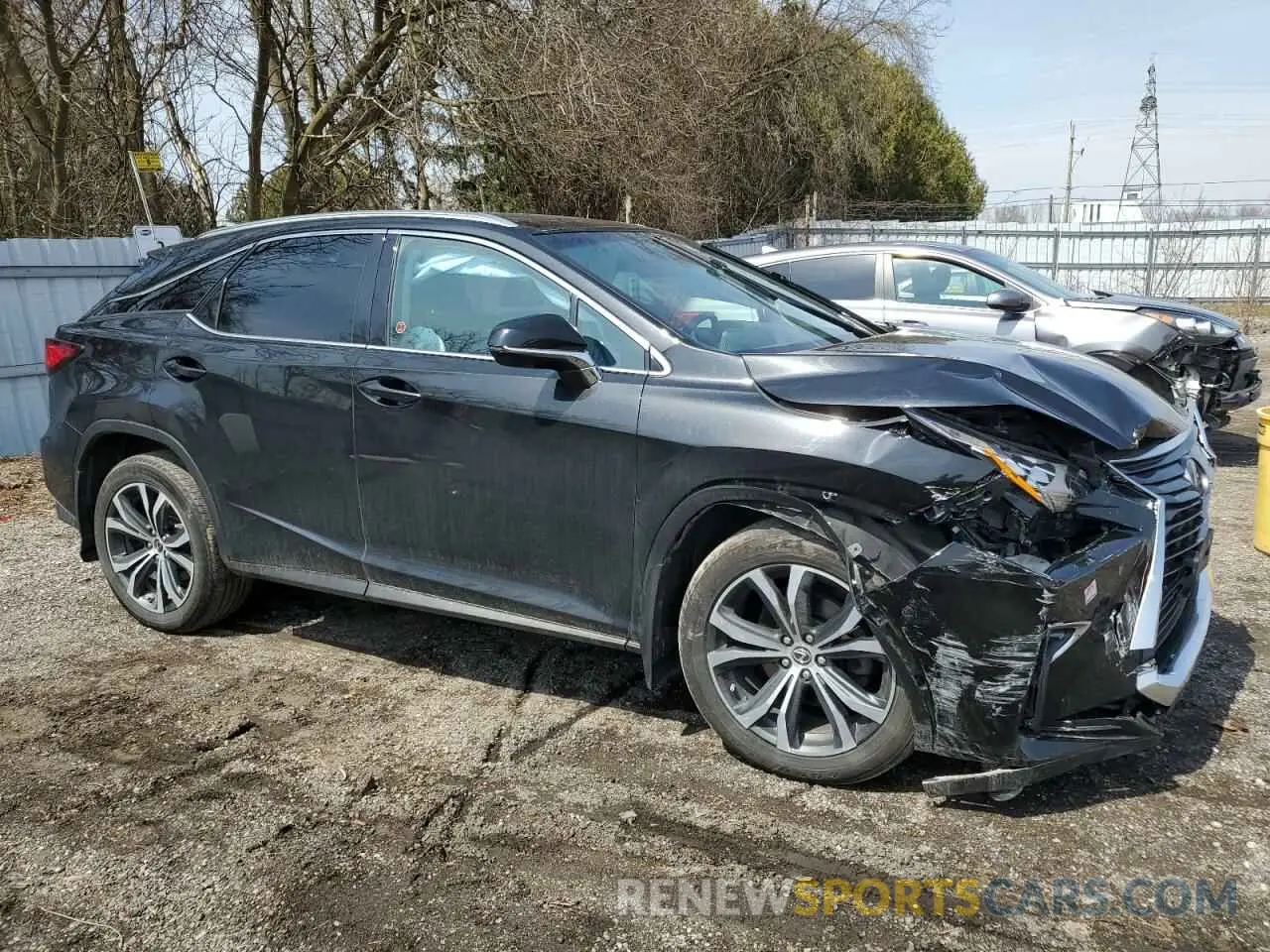 4 Фотография поврежденного автомобиля 2T2BZMCA9KC180786 LEXUS RX350 2019