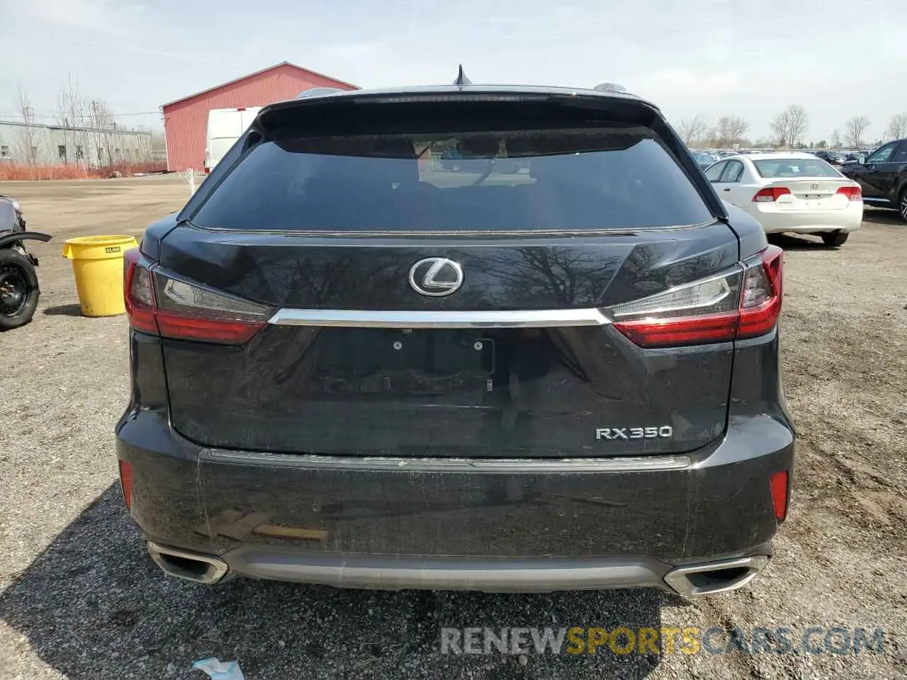 6 Фотография поврежденного автомобиля 2T2BZMCA9KC180786 LEXUS RX350 2019