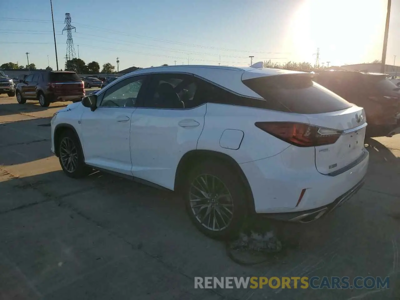 2 Фотография поврежденного автомобиля 2T2BZMCA9KC181100 LEXUS RX350 2019