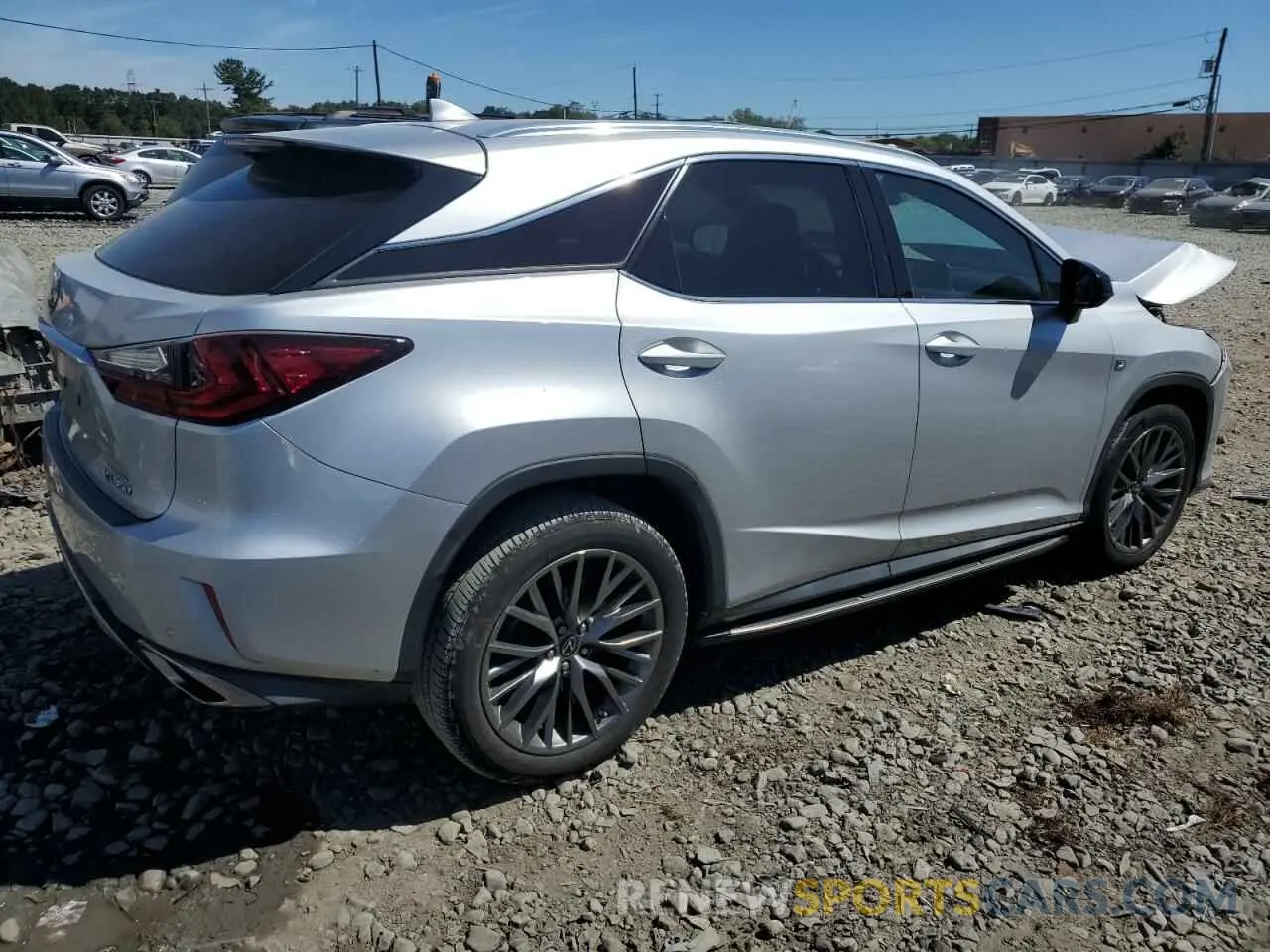 3 Фотография поврежденного автомобиля 2T2BZMCAXKC177413 LEXUS RX350 2019