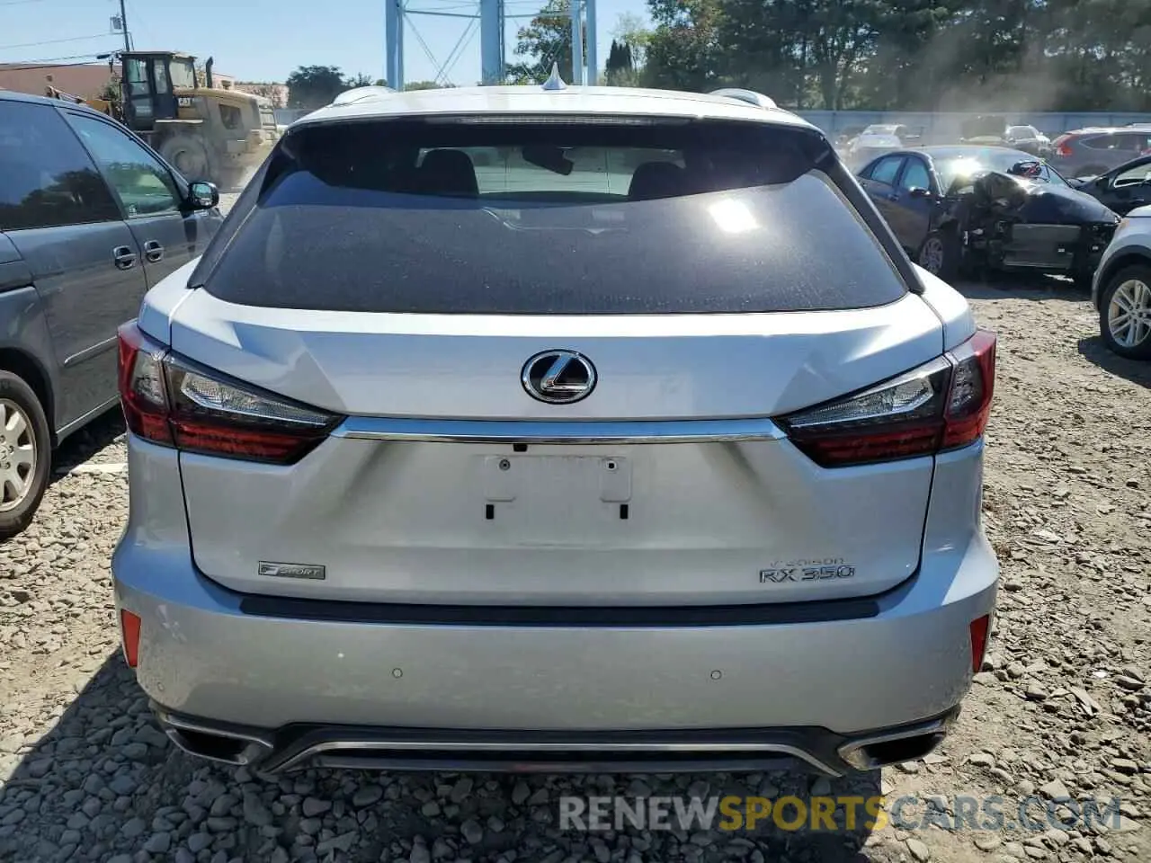 6 Фотография поврежденного автомобиля 2T2BZMCAXKC177413 LEXUS RX350 2019