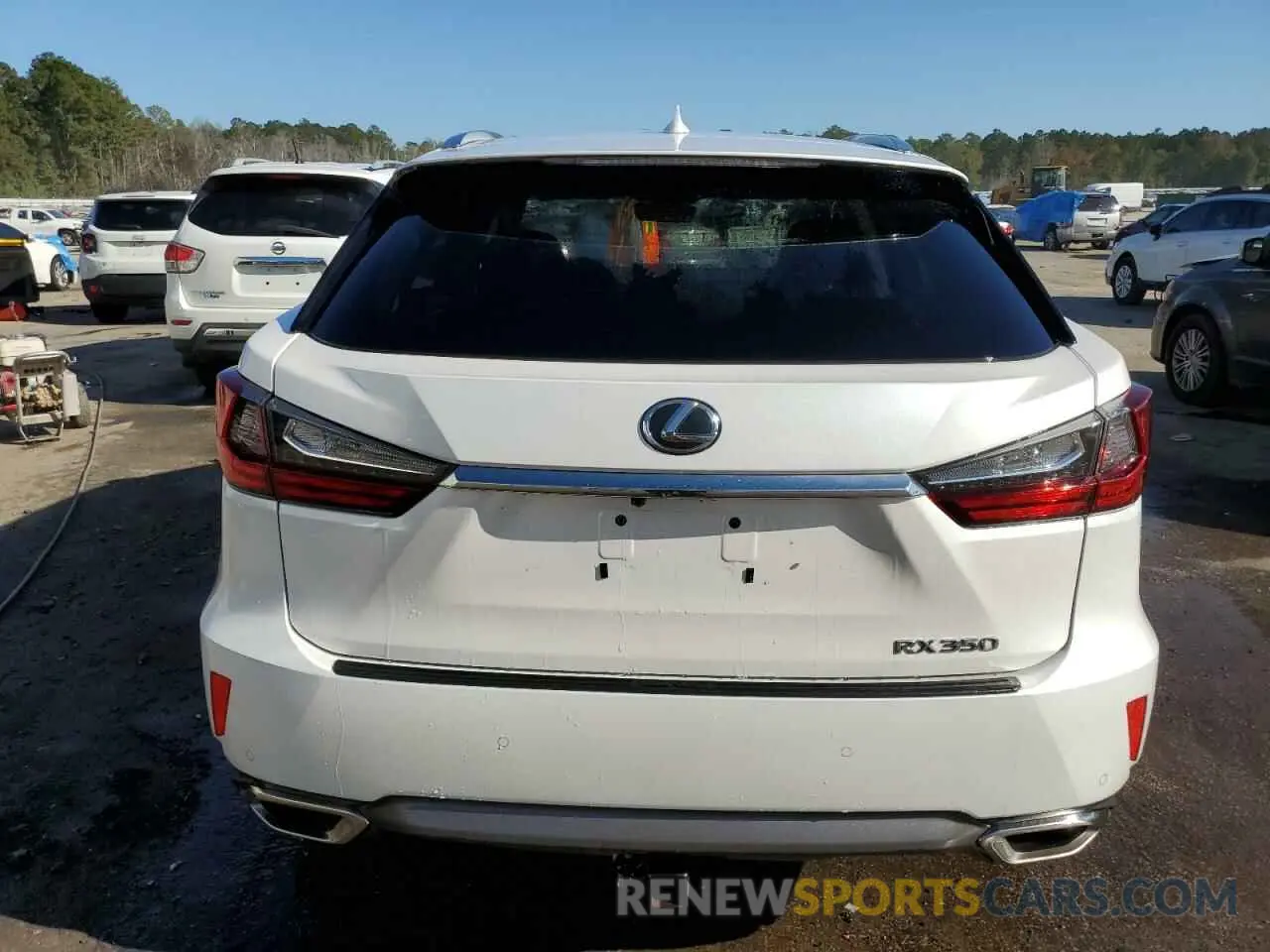 6 Photograph of a damaged car 2T2BZMCAXKC199525 LEXUS RX350 2019