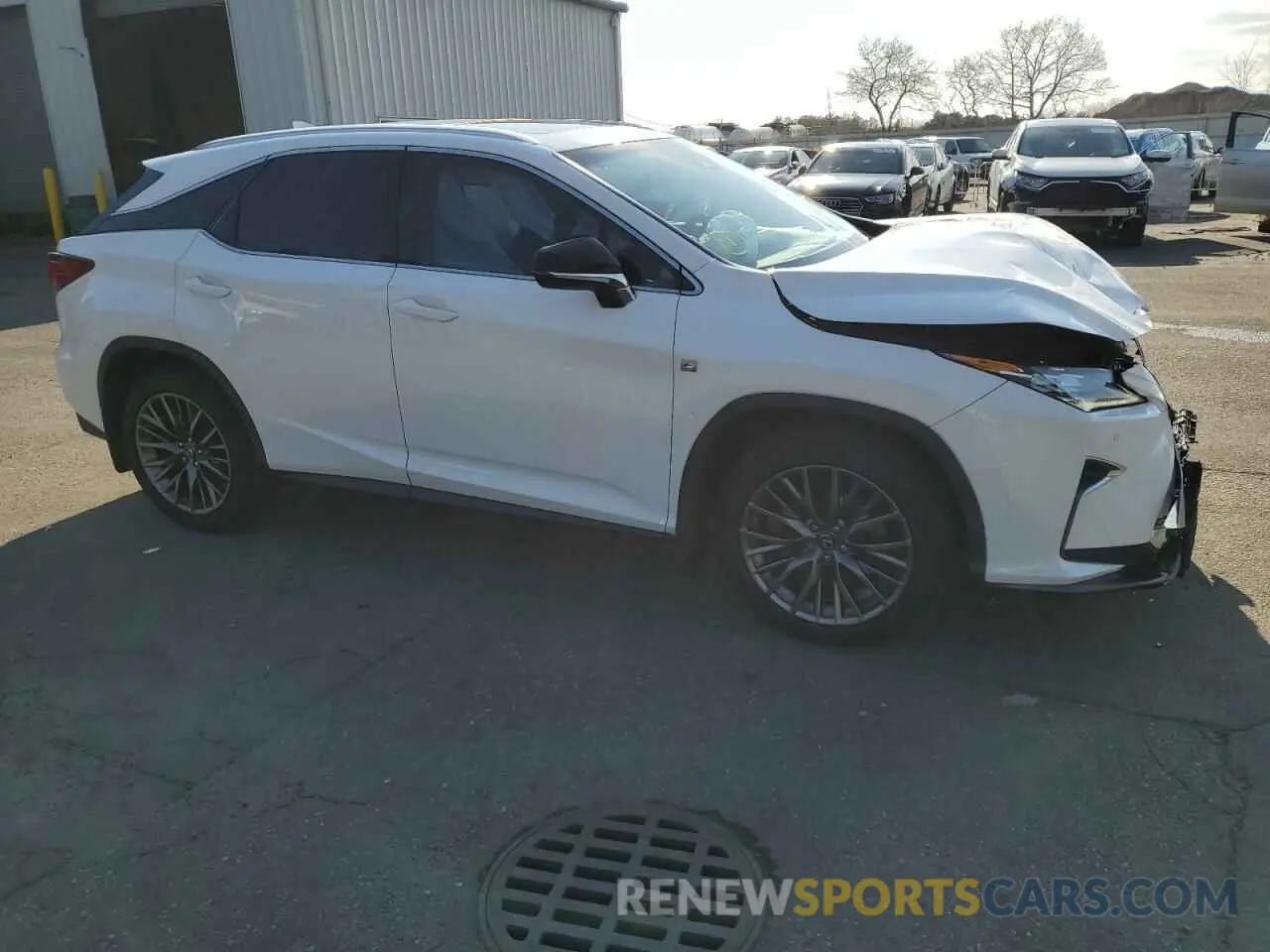 4 Фотография поврежденного автомобиля 2T2BZMCAXKC206747 LEXUS RX350 2019