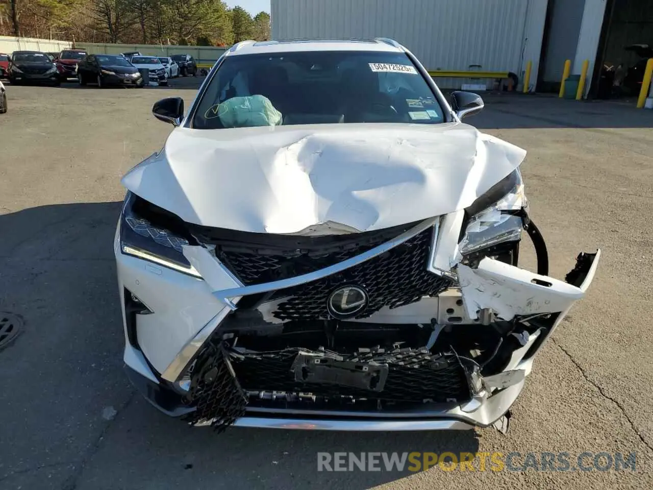 5 Фотография поврежденного автомобиля 2T2BZMCAXKC206747 LEXUS RX350 2019