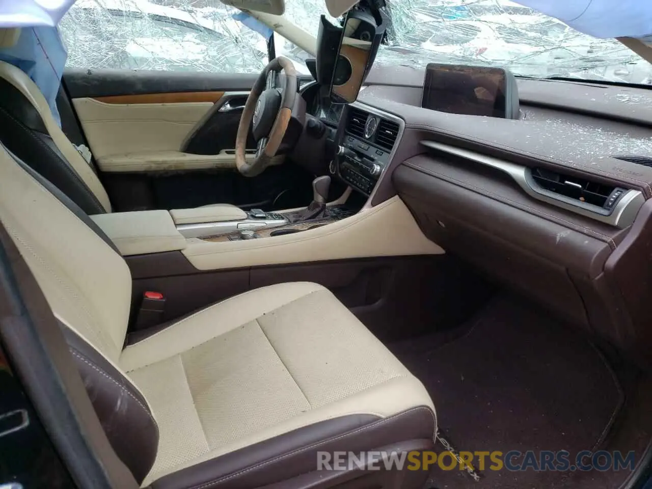 5 Photograph of a damaged car 2T2ZZMCA0KC126873 LEXUS RX350 2019