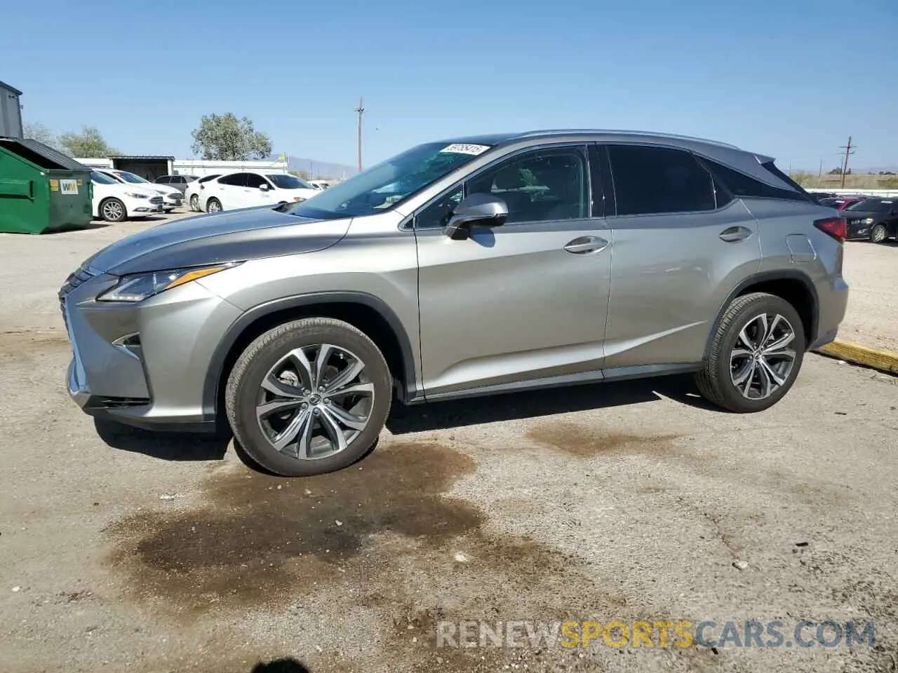 1 Photograph of a damaged car 2T2ZZMCA0KC134617 LEXUS RX350 2019