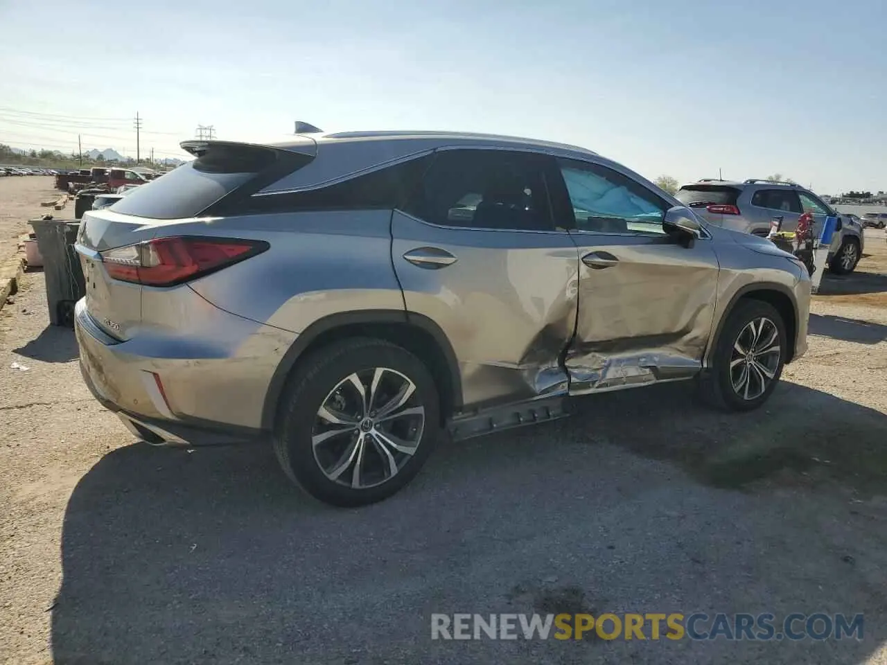 3 Photograph of a damaged car 2T2ZZMCA0KC134617 LEXUS RX350 2019