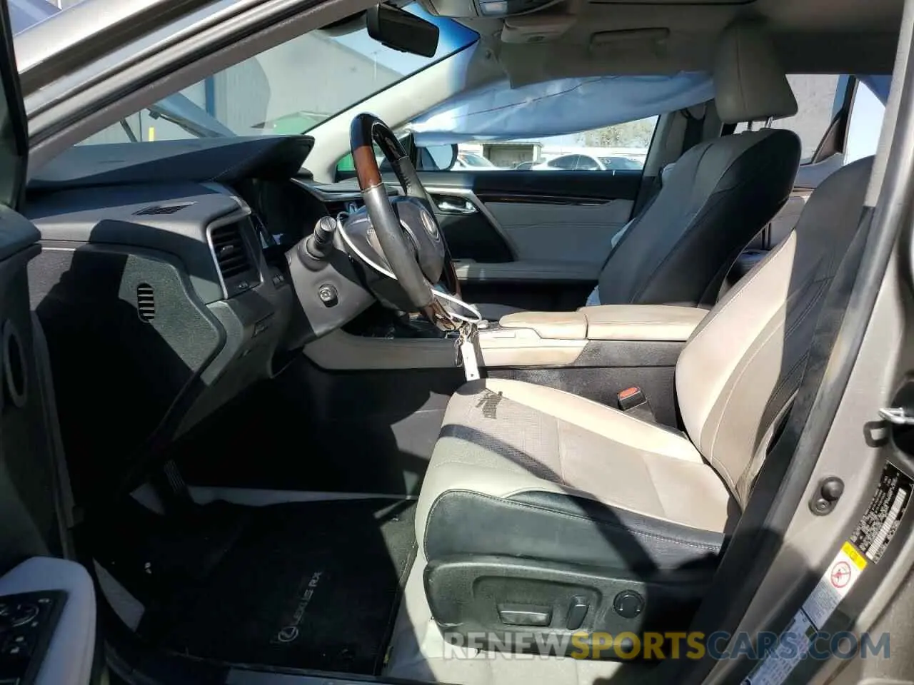 7 Photograph of a damaged car 2T2ZZMCA0KC134617 LEXUS RX350 2019