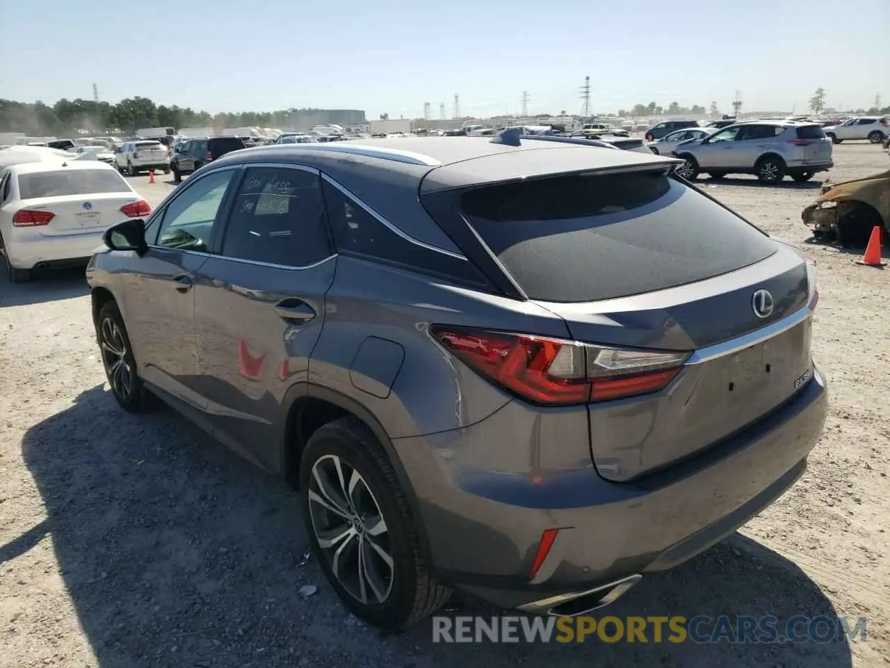 3 Photograph of a damaged car 2T2ZZMCA0KC135797 LEXUS RX350 2019