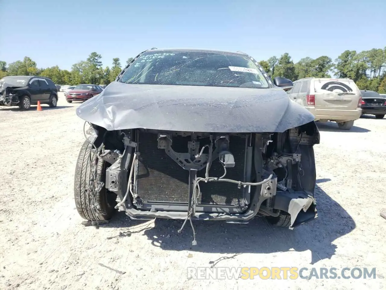 9 Photograph of a damaged car 2T2ZZMCA0KC135797 LEXUS RX350 2019