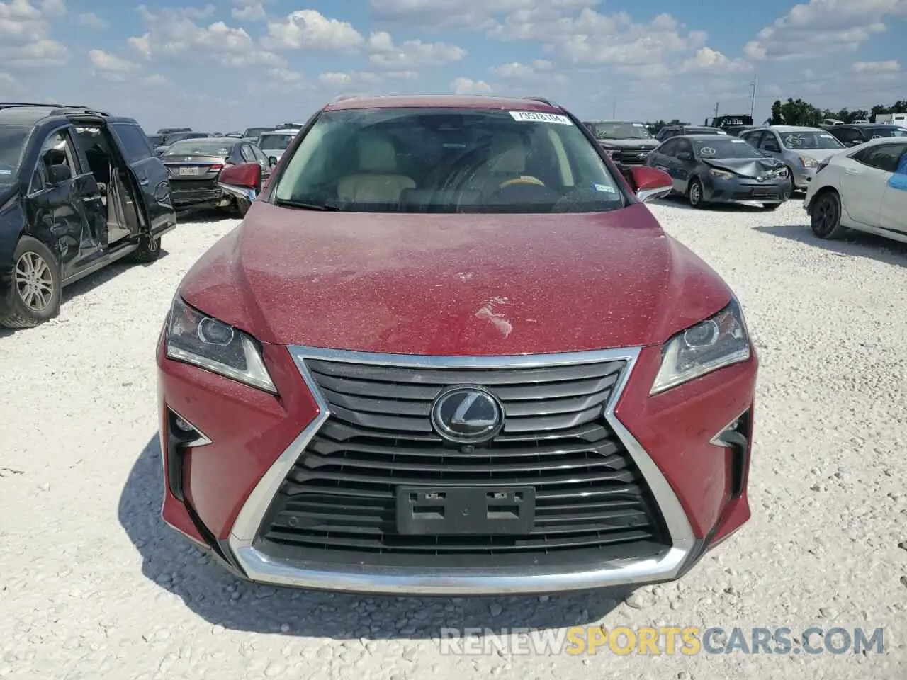 5 Photograph of a damaged car 2T2ZZMCA0KC138490 LEXUS RX350 2019
