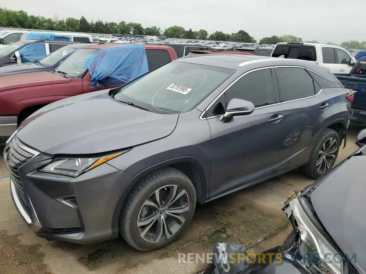 1 Фотография поврежденного автомобиля 2T2ZZMCA0KC141308 LEXUS RX350 2019