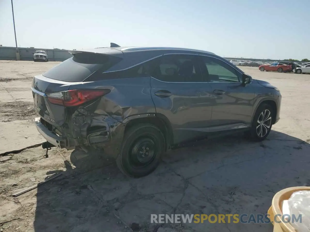 3 Фотография поврежденного автомобиля 2T2ZZMCA0KC141308 LEXUS RX350 2019