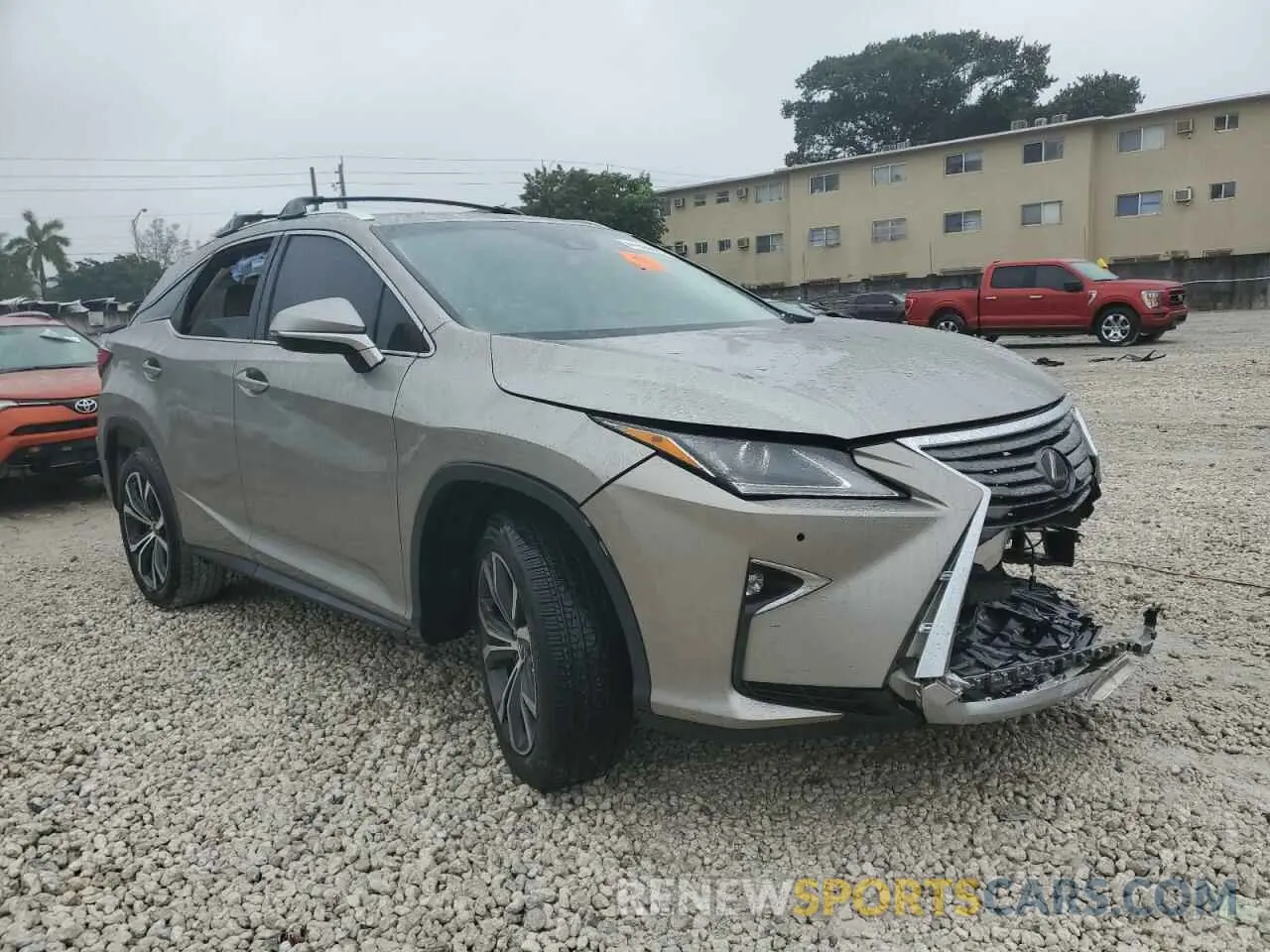 4 Фотография поврежденного автомобиля 2T2ZZMCA0KC143978 LEXUS RX350 2019