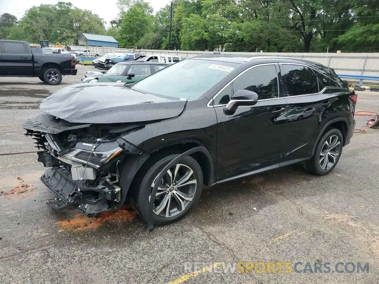 1 Photograph of a damaged car 2T2ZZMCA1KC122766 LEXUS RX350 2019