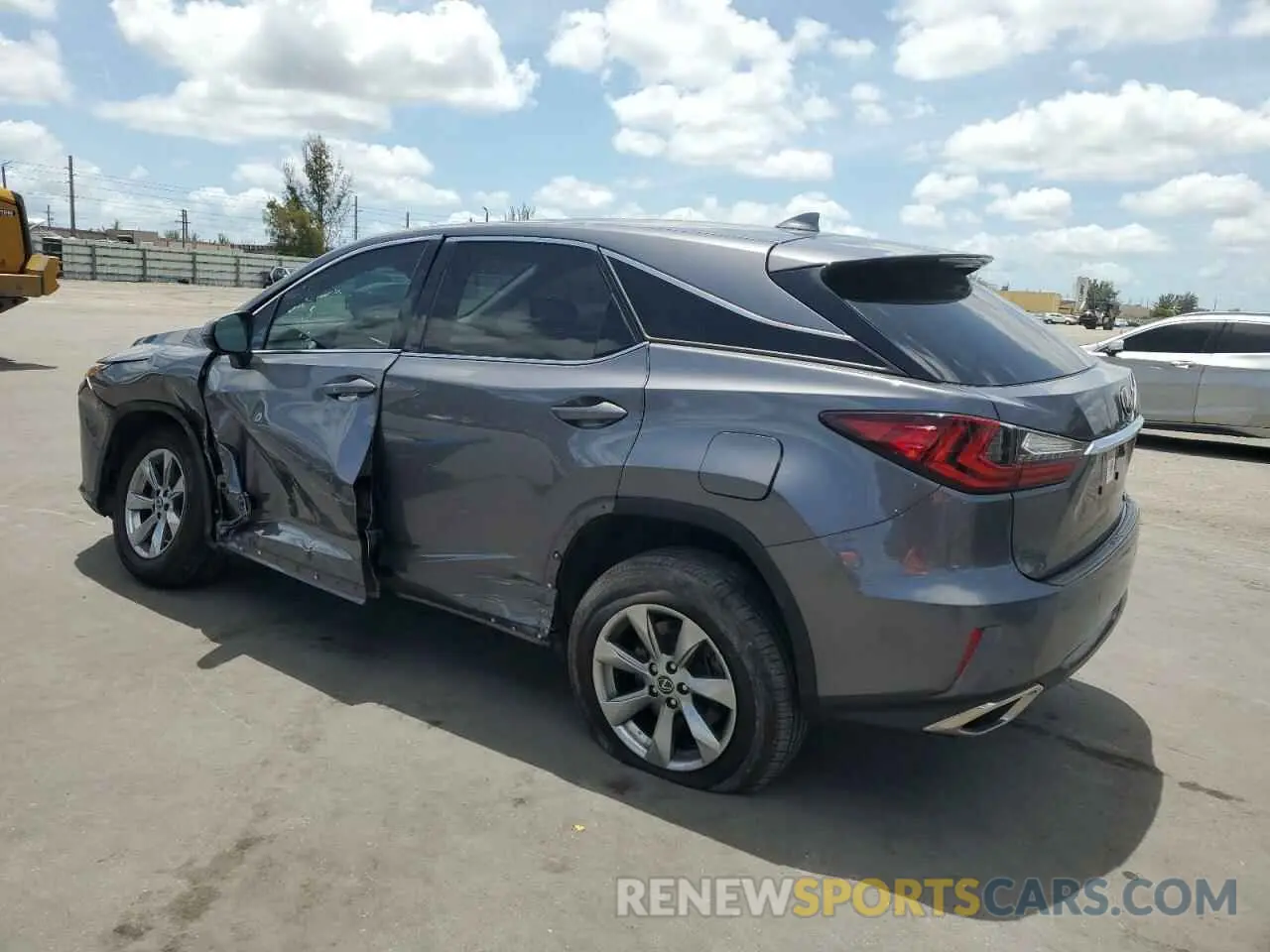 2 Photograph of a damaged car 2T2ZZMCA1KC134965 LEXUS RX350 2019