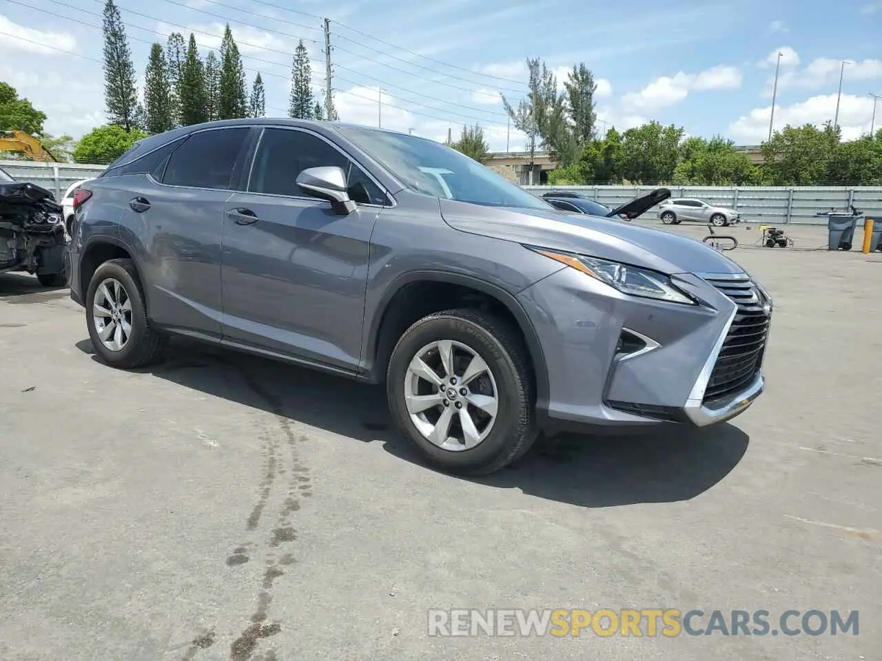 4 Photograph of a damaged car 2T2ZZMCA1KC134965 LEXUS RX350 2019