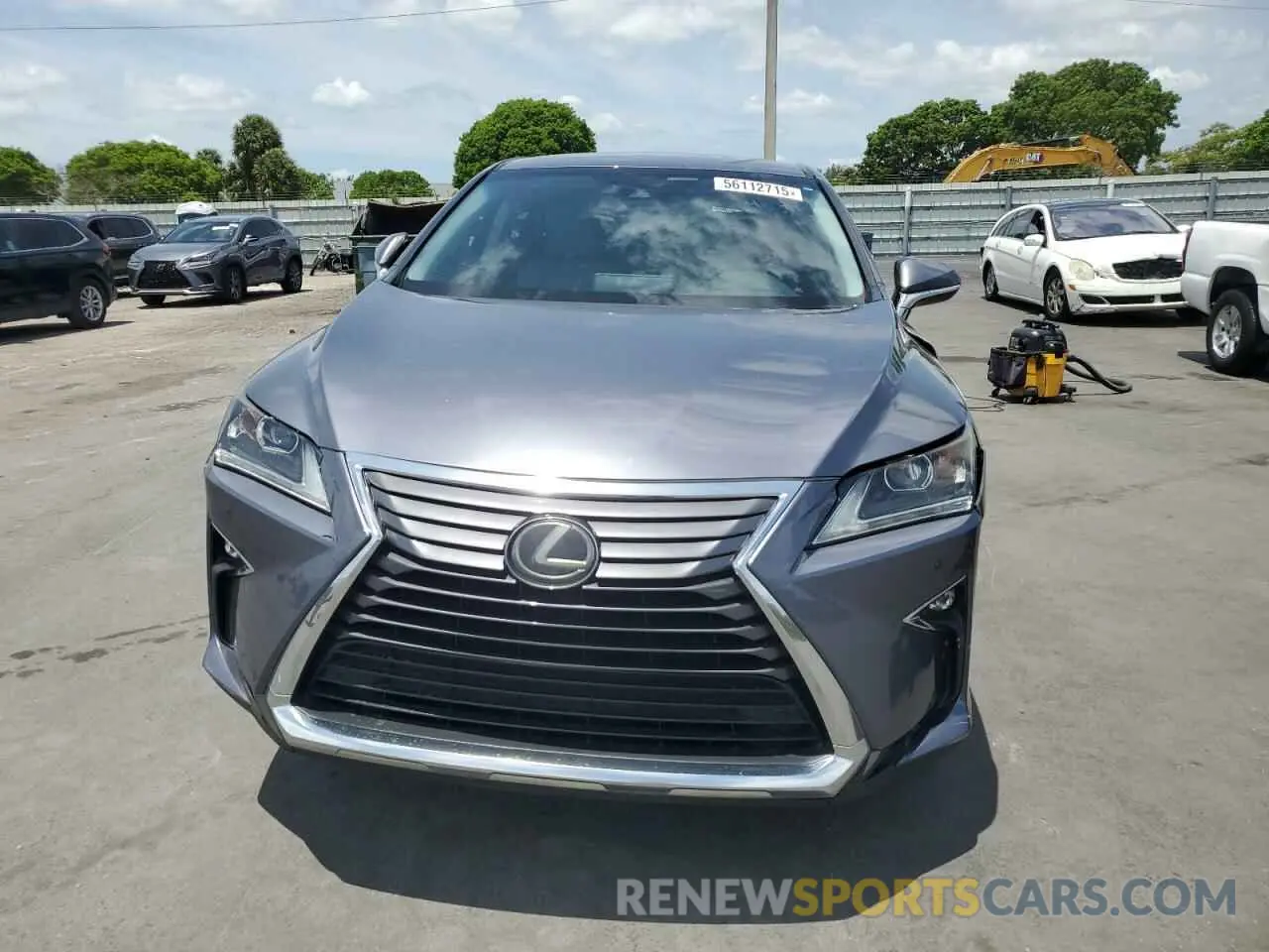 5 Photograph of a damaged car 2T2ZZMCA1KC134965 LEXUS RX350 2019