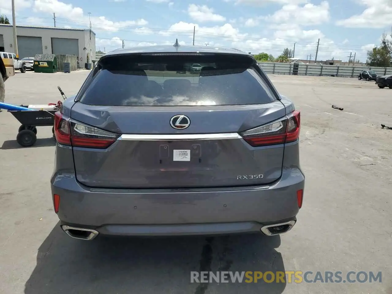 6 Photograph of a damaged car 2T2ZZMCA1KC134965 LEXUS RX350 2019