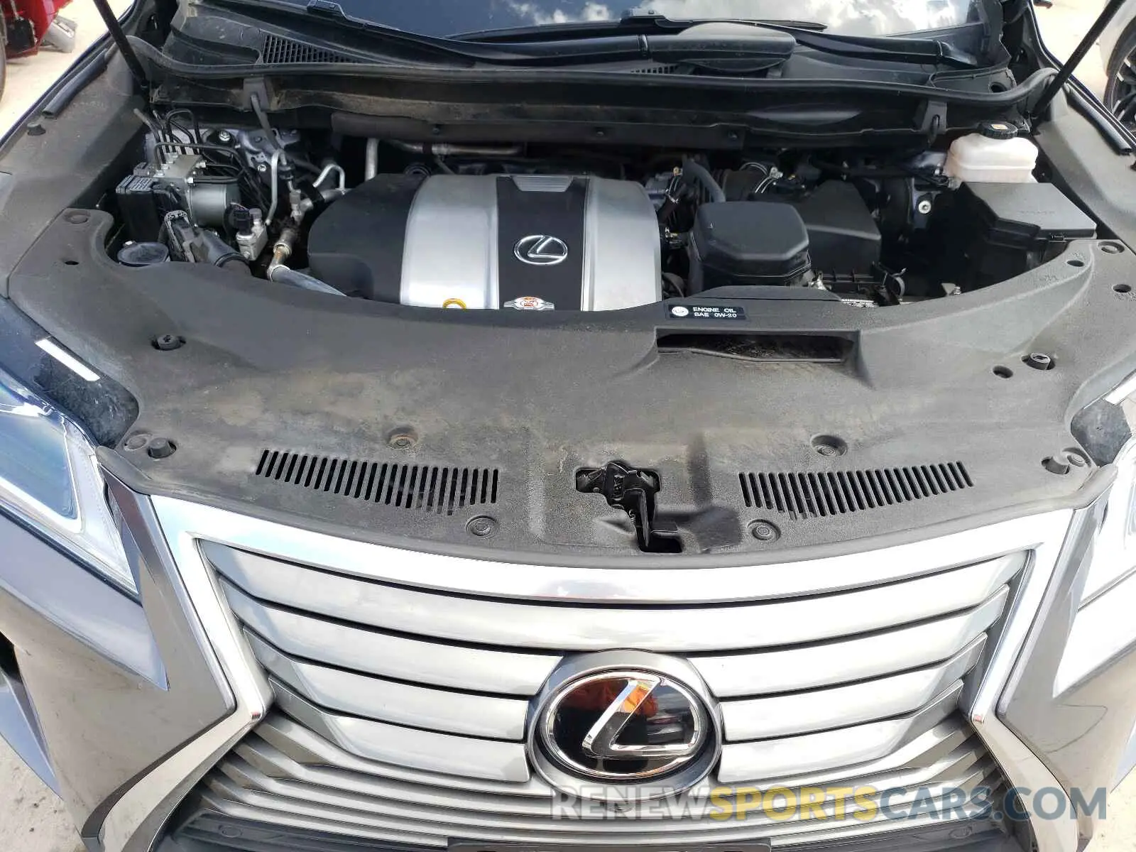 7 Фотография поврежденного автомобиля 2T2ZZMCA2KC117494 LEXUS RX350 2019