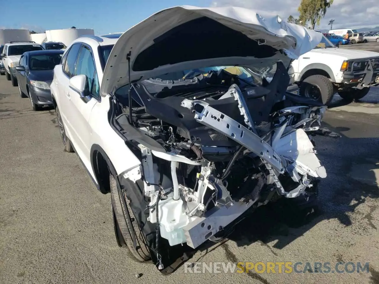 1 Photograph of a damaged car 2T2ZZMCA2KC119794 LEXUS RX350 2019