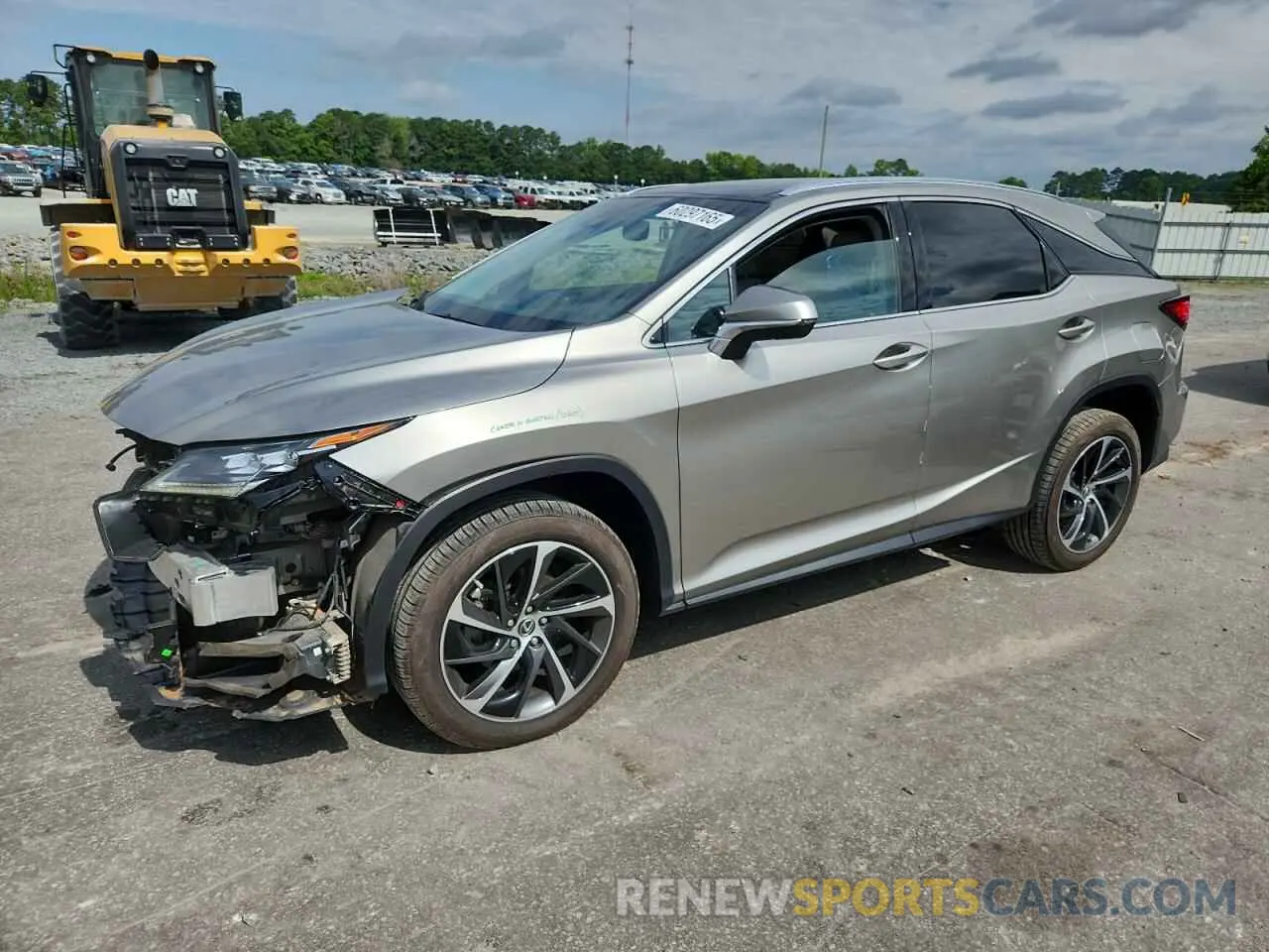 1 Фотография поврежденного автомобиля 2T2ZZMCA2KC127443 LEXUS RX350 2019