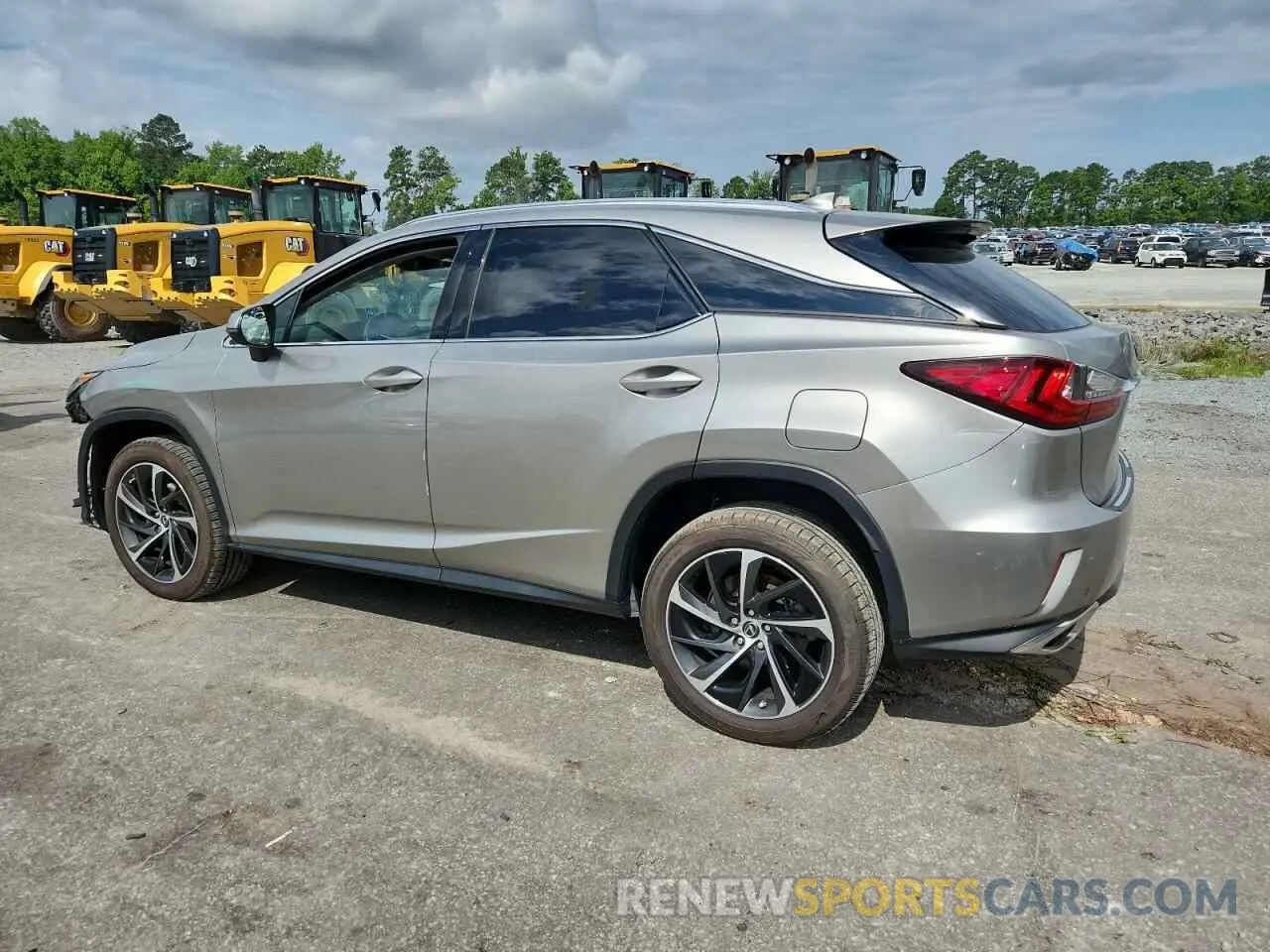2 Фотография поврежденного автомобиля 2T2ZZMCA2KC127443 LEXUS RX350 2019