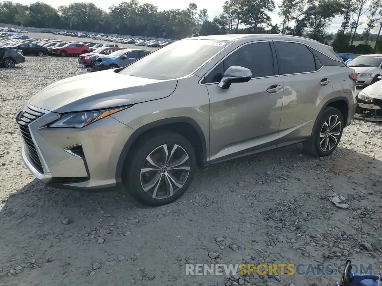 1 Photograph of a damaged car 2T2ZZMCA2KC129774 LEXUS RX350 2019