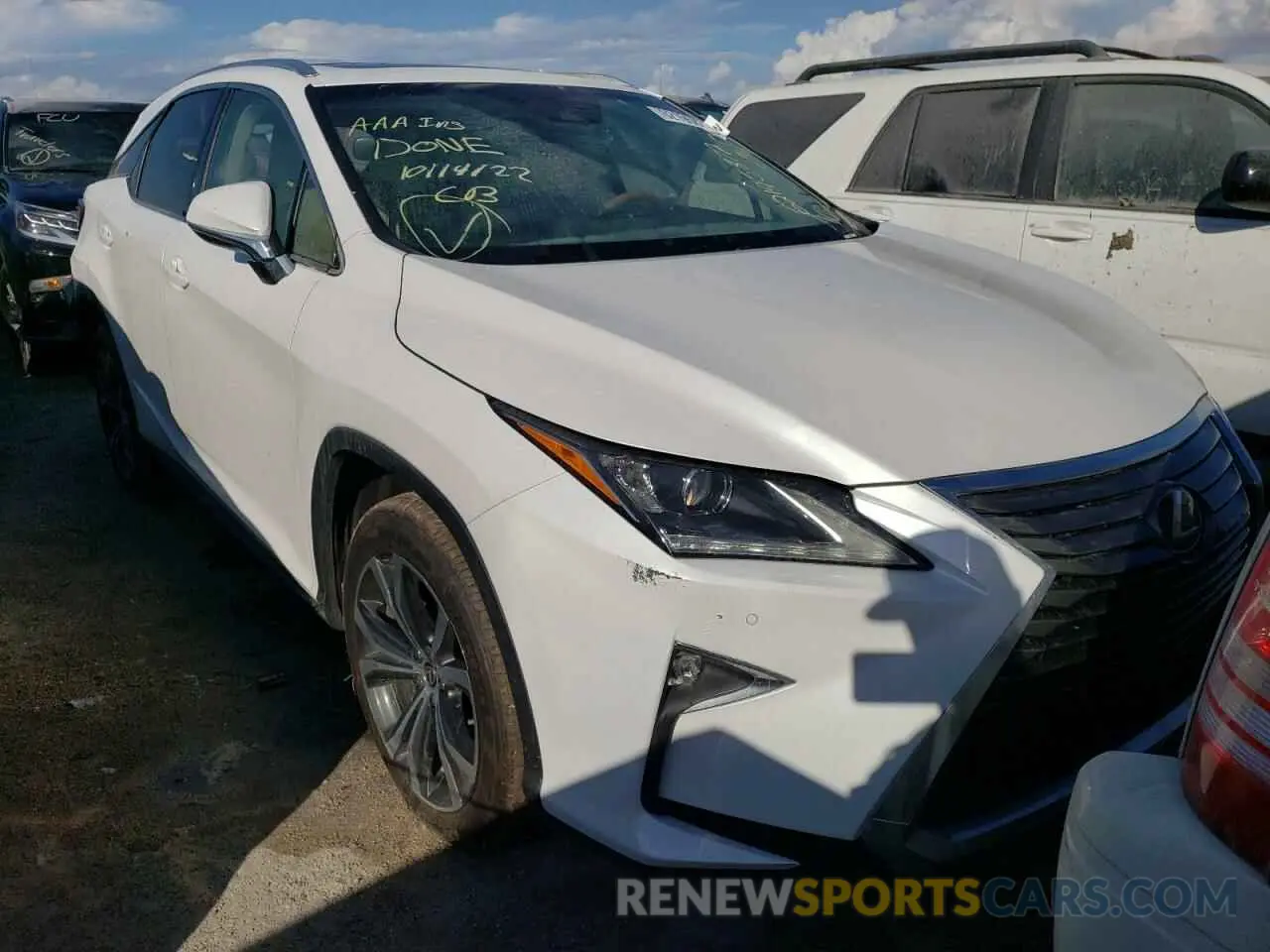 1 Фотография поврежденного автомобиля 2T2ZZMCA3KC123272 LEXUS RX350 2019
